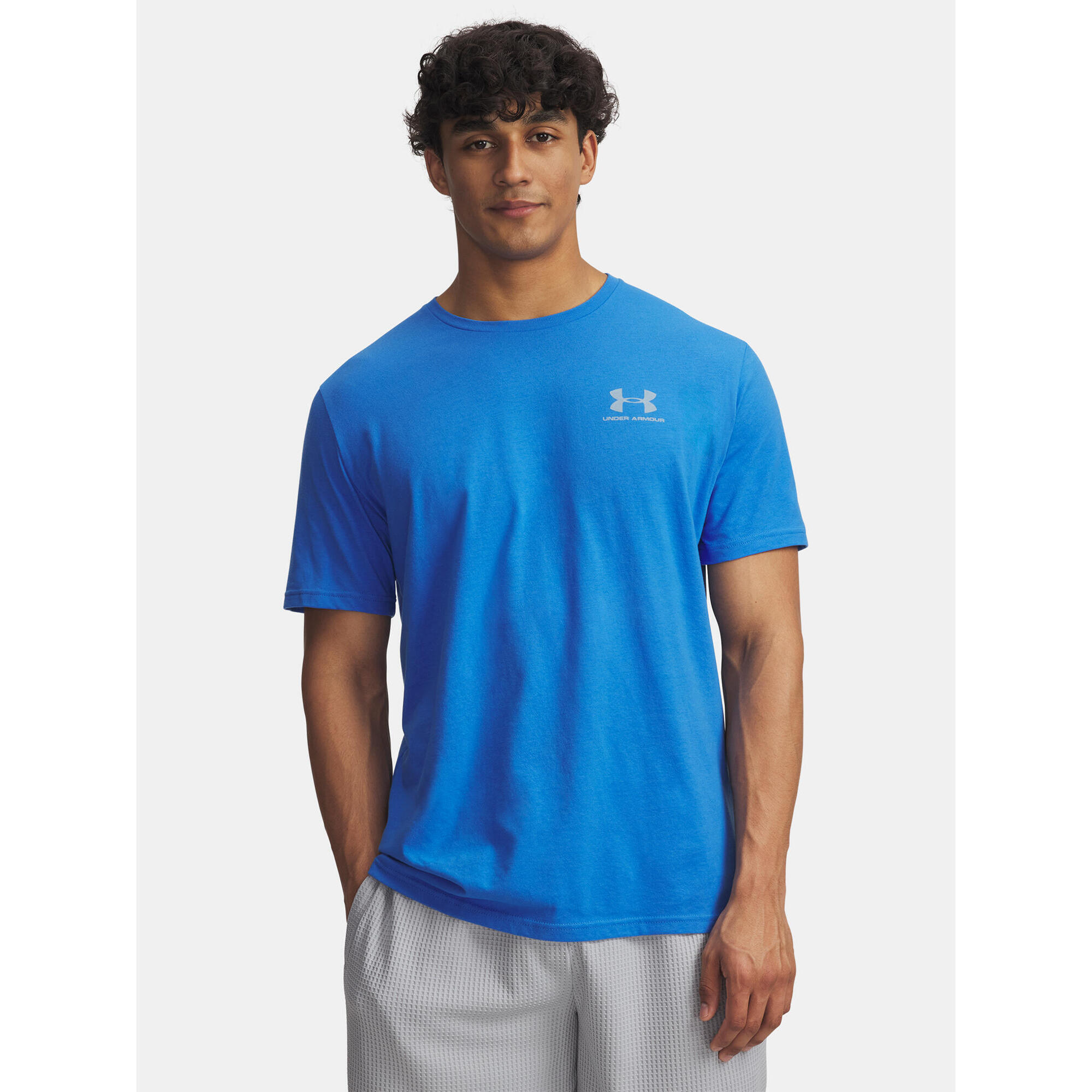 Koszulka męska Under Armour Sportstyle LC SS niebieska 1326799 411 ROZMIAR M