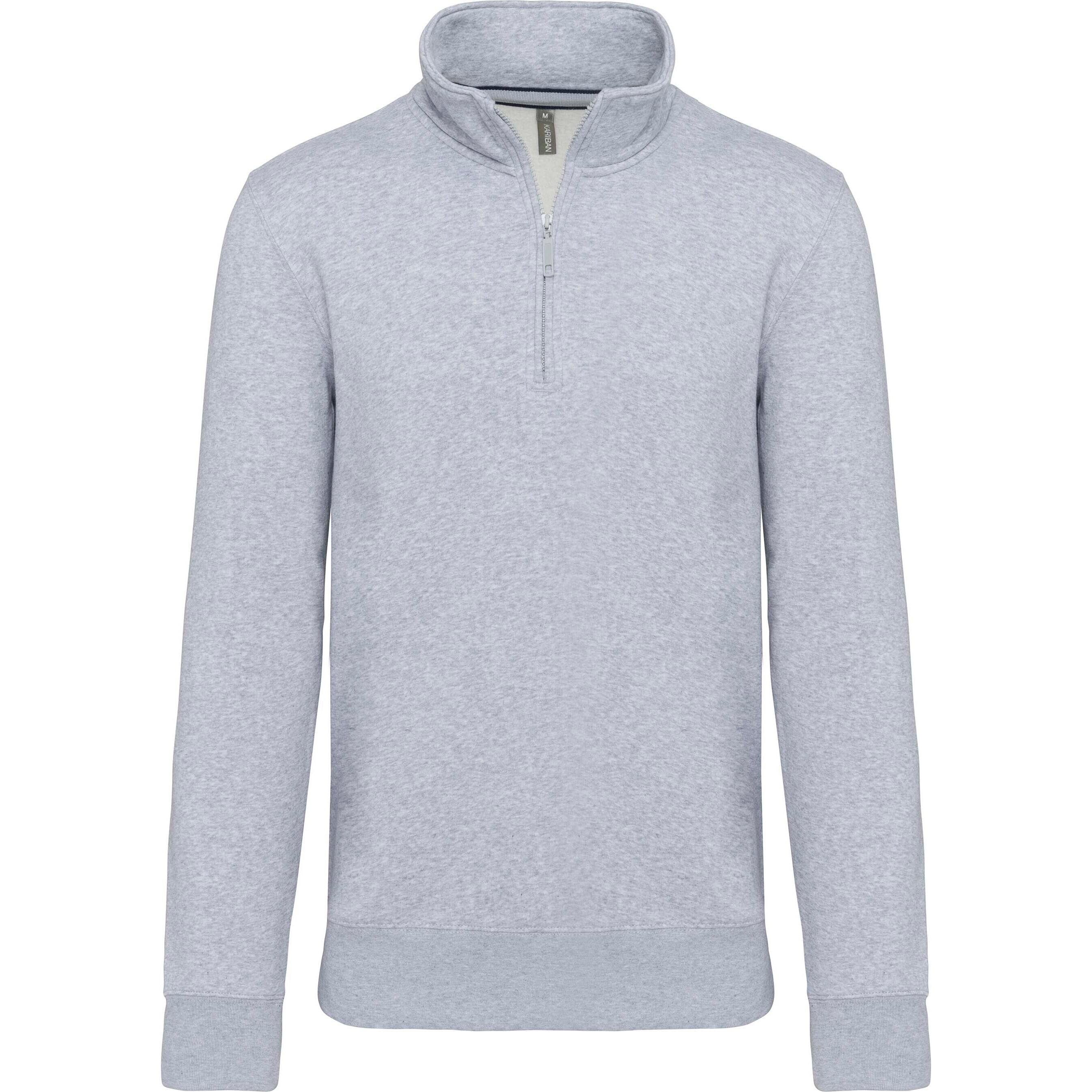 Bluza bawełniana Kariban Col Zippé