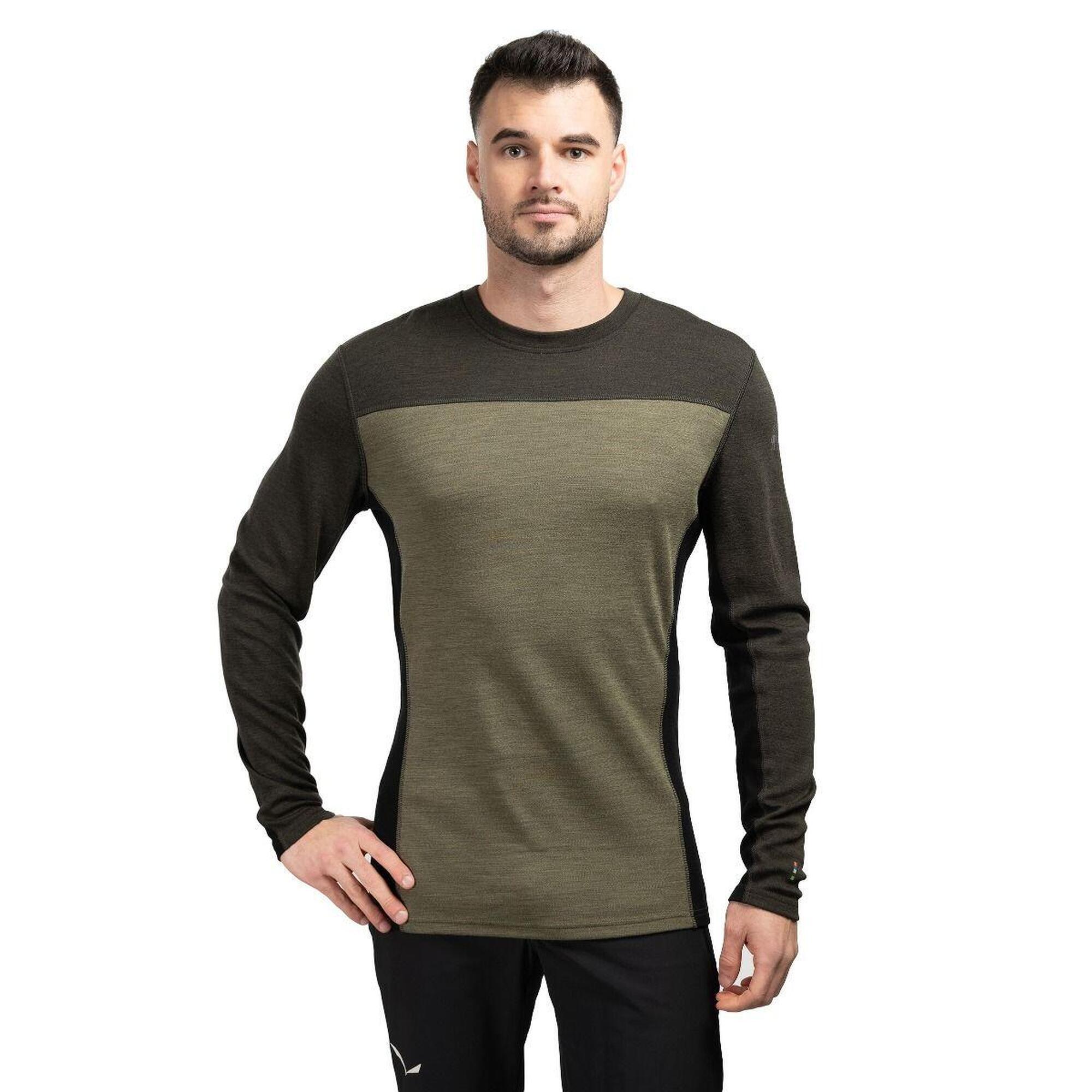 Longsleeve męski Smartwool Classic Thermal Merino Base Layer Colorblock
