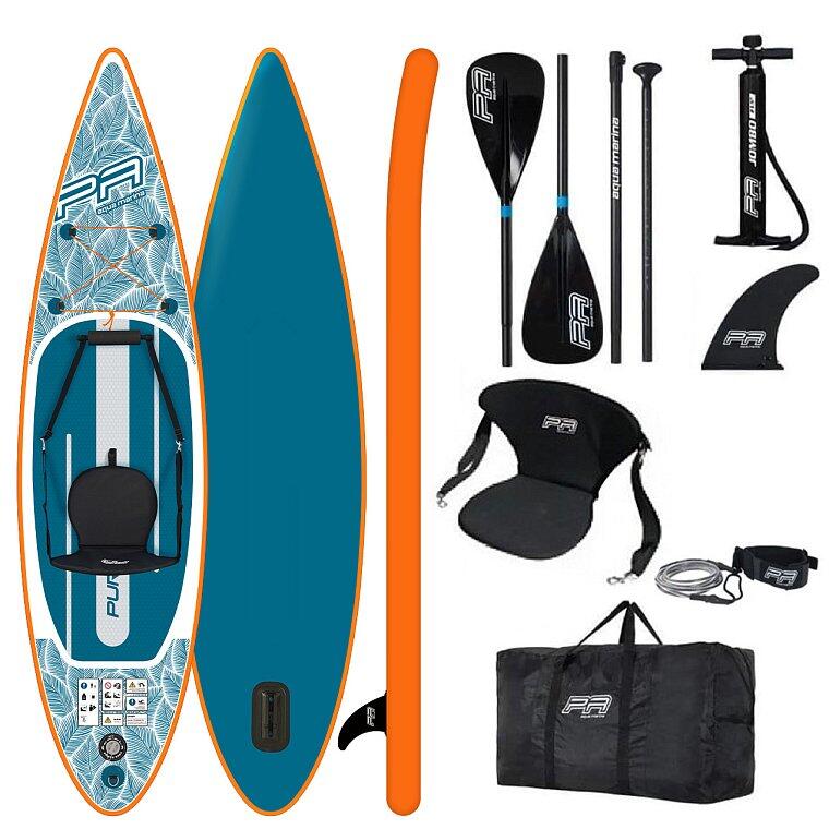 Deska SUP rekreacyjna unisex Aqua Marina PURE AIR 11'0 z siedziskiem
