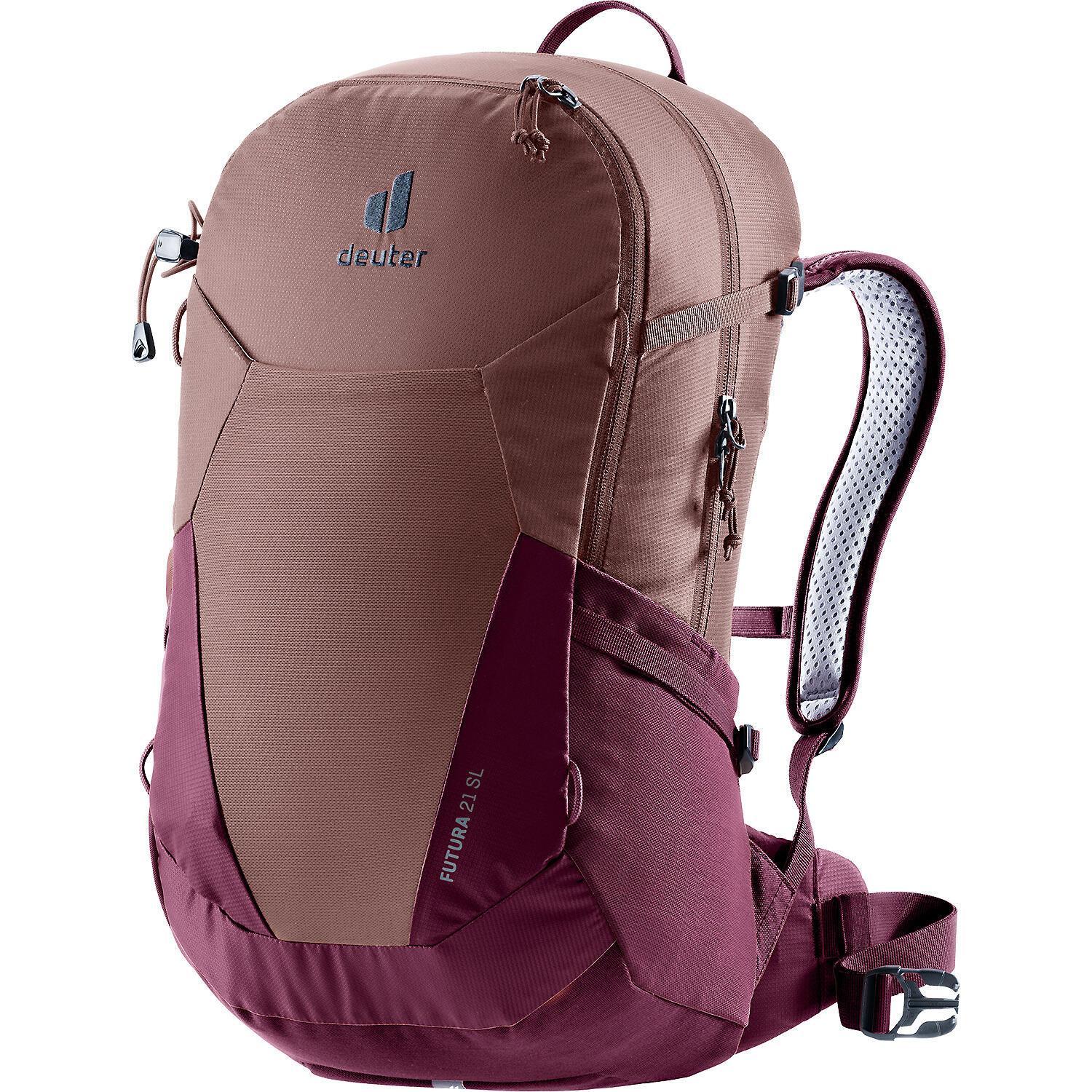 Plecak turystyczny damski Deuter Futura 21 SL - ashrose/cassis