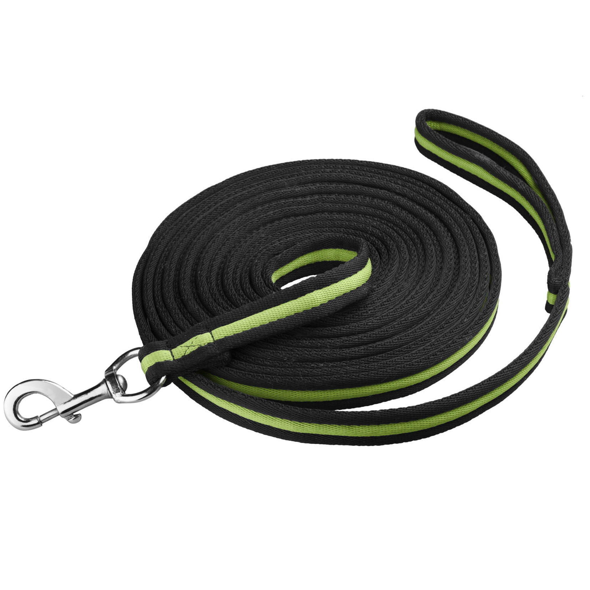 Lonża START Soft Cushion 8m - black/apple green