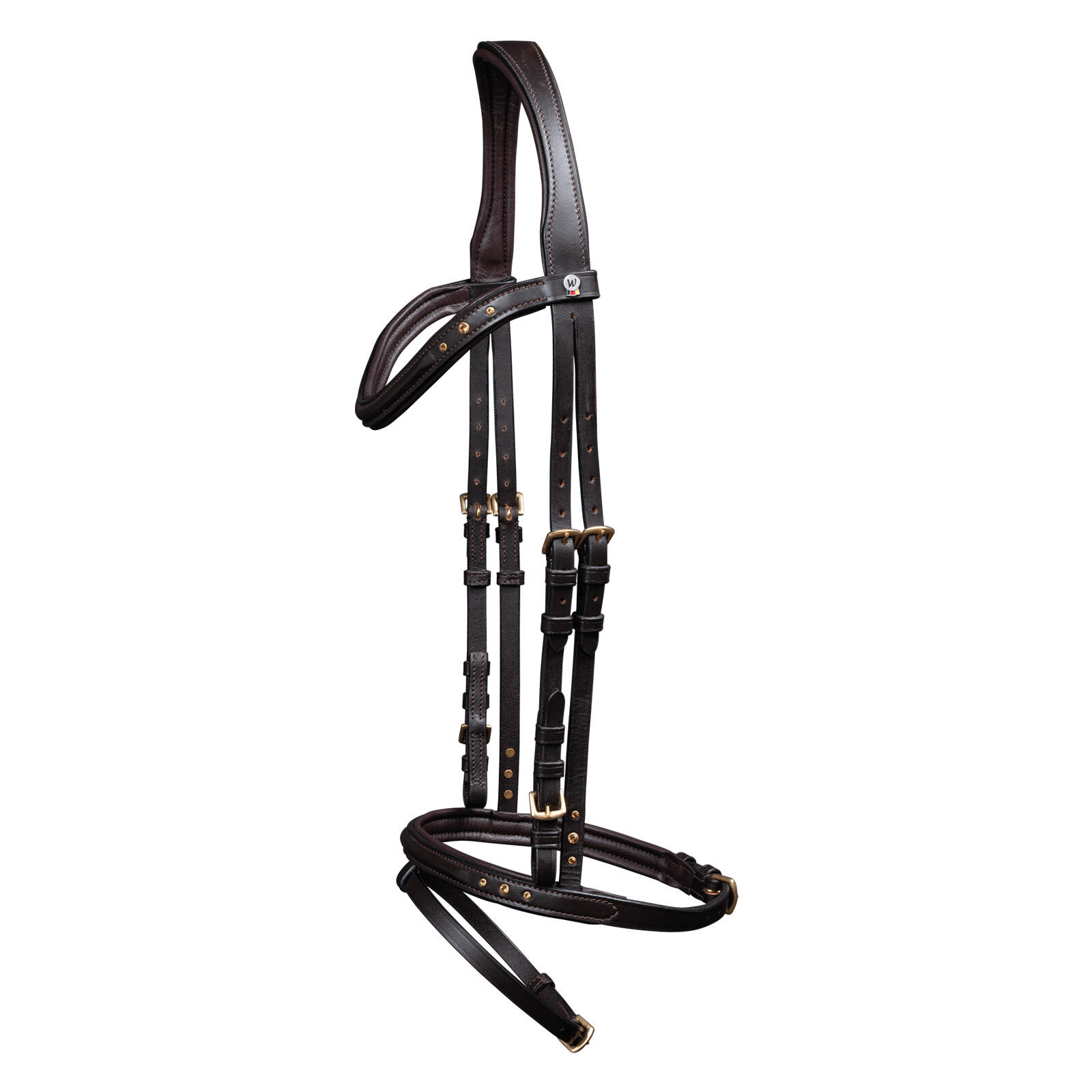 Uzda do jazdy konnej Waldhausen Island Stone