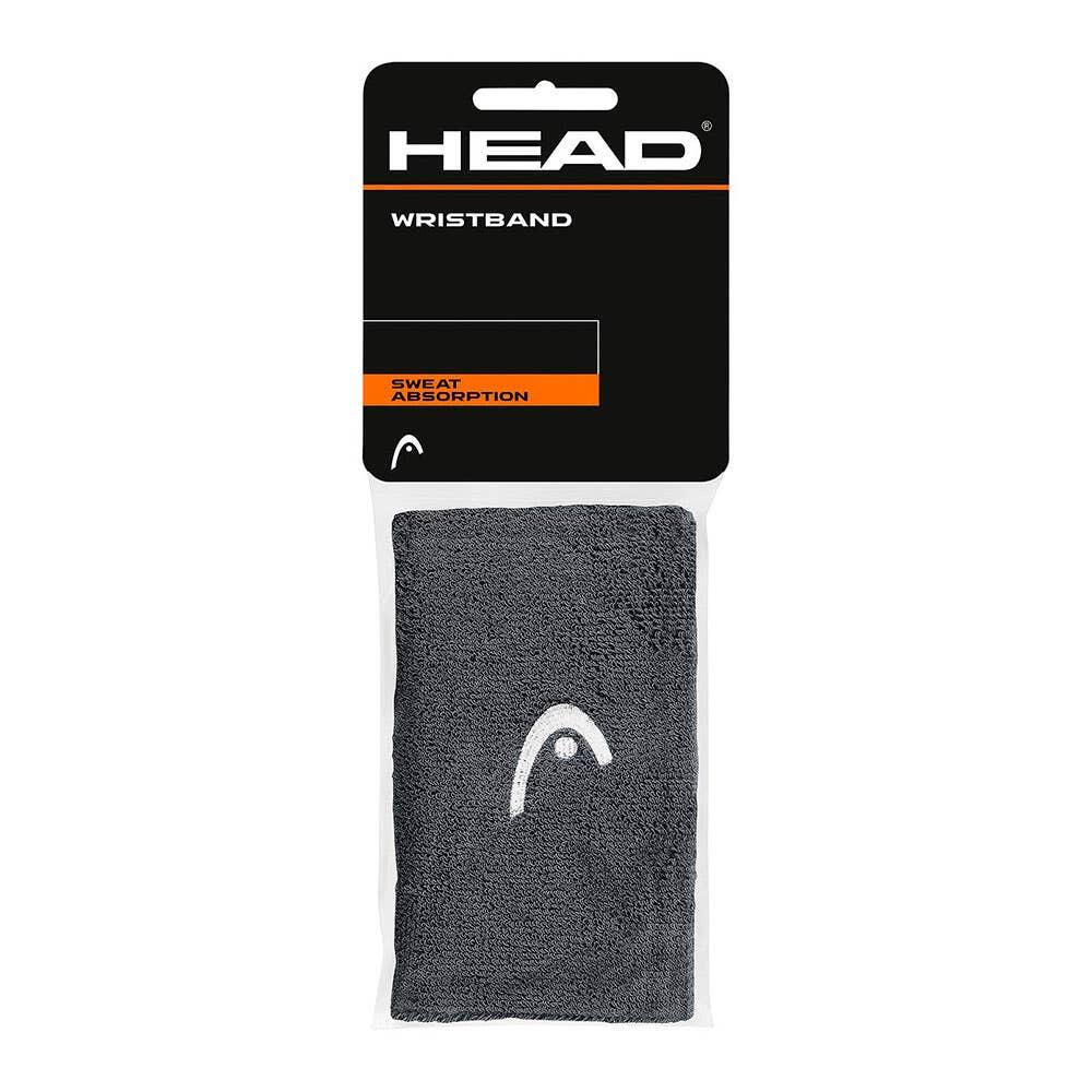 Grey 5-inch Head Wristband