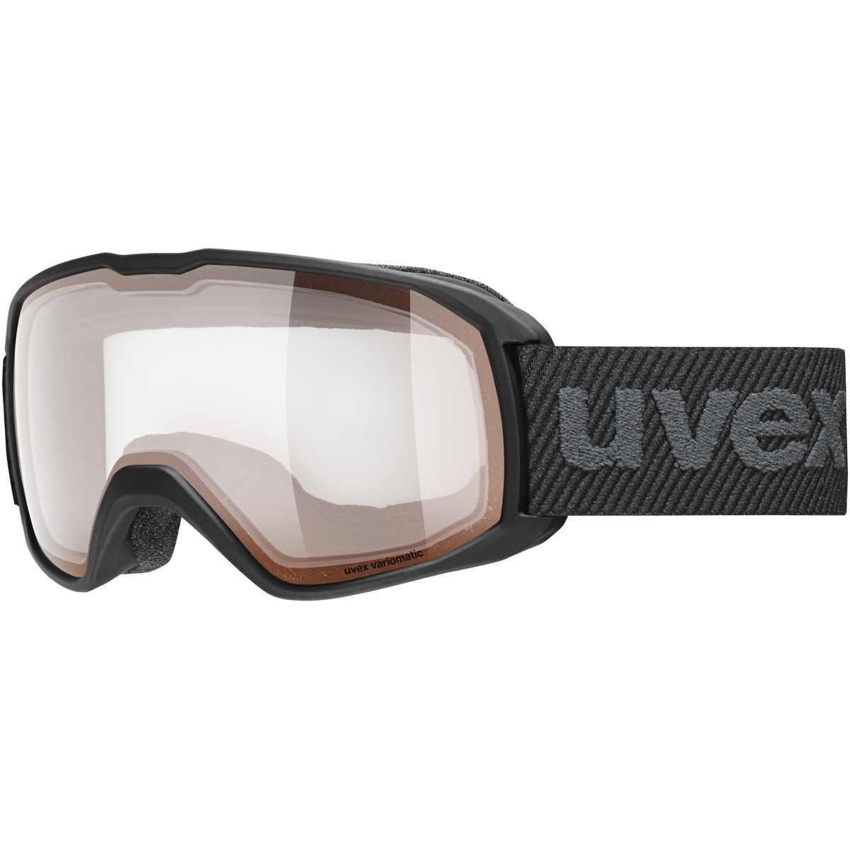 Gogle Uvex Xcitd V Black matt/Red 2025