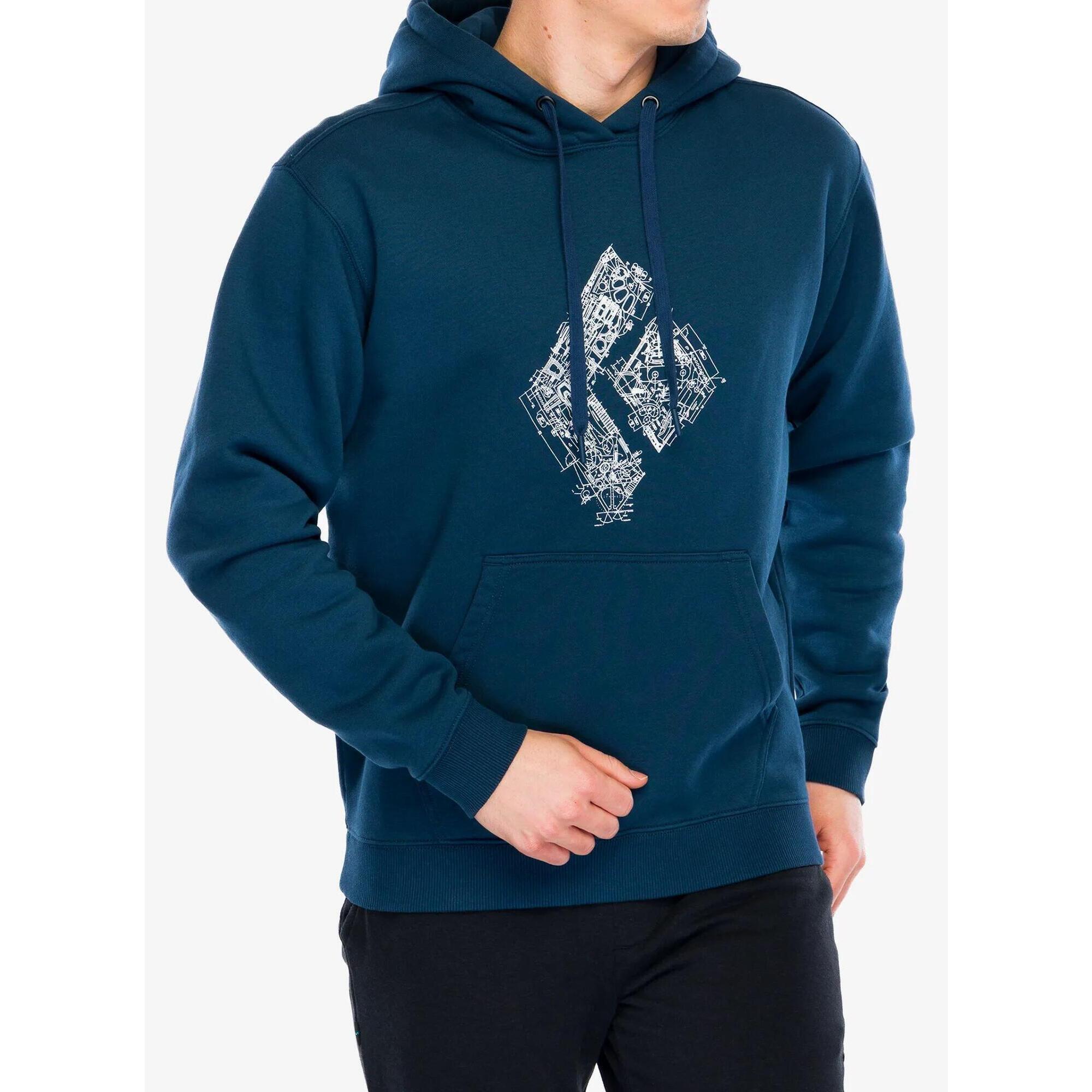 Bluza z kapturem męska Black Diamond Engineered Diamond PO Hoody