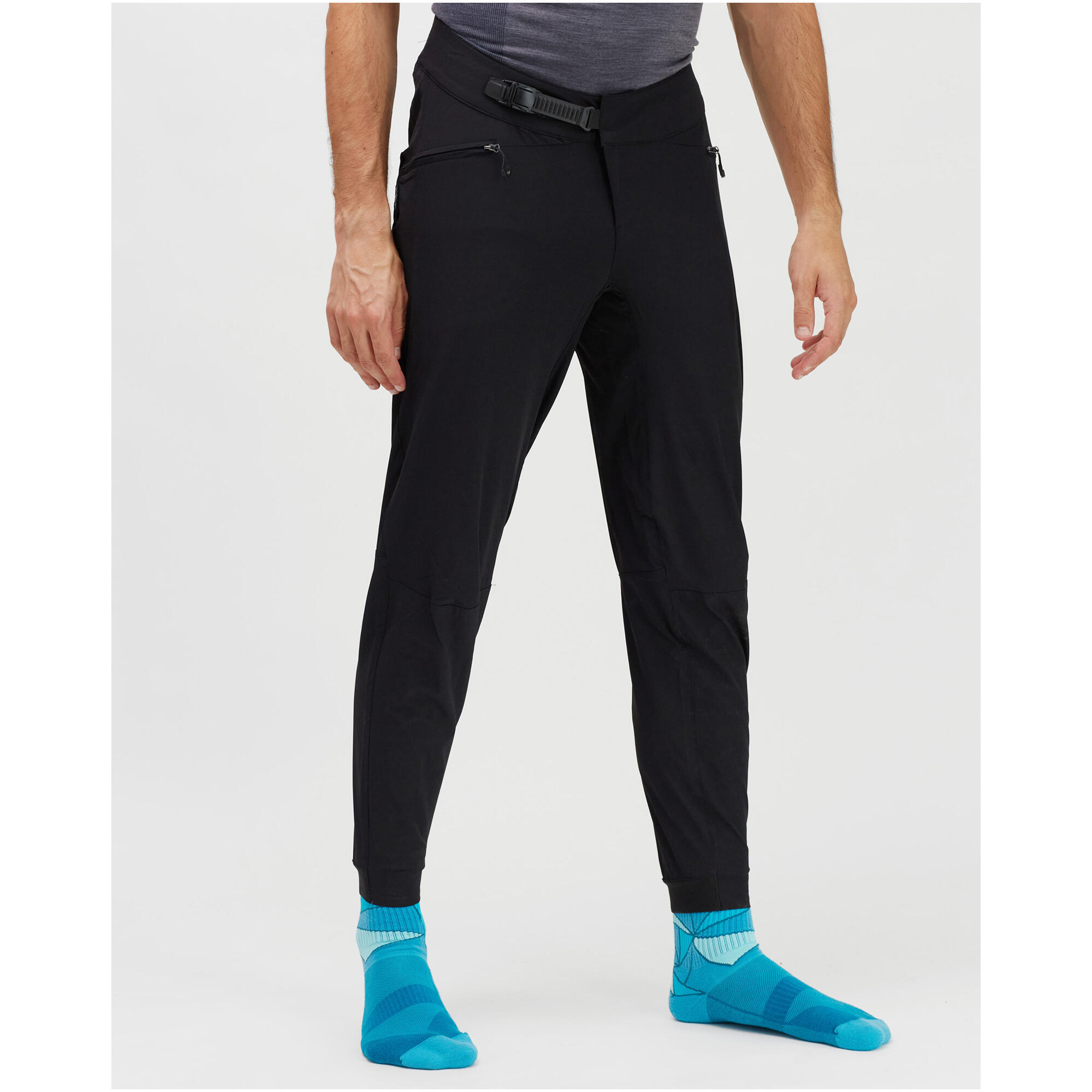 Spodnie rowerowe męskie enduro Silvini Rodano czarne MP1919