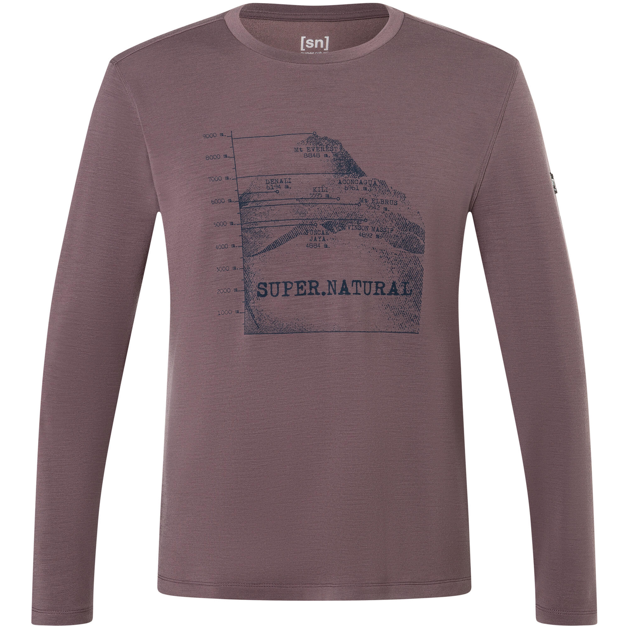 Koszulka z długim rękawem męska SUPER.NATURAL