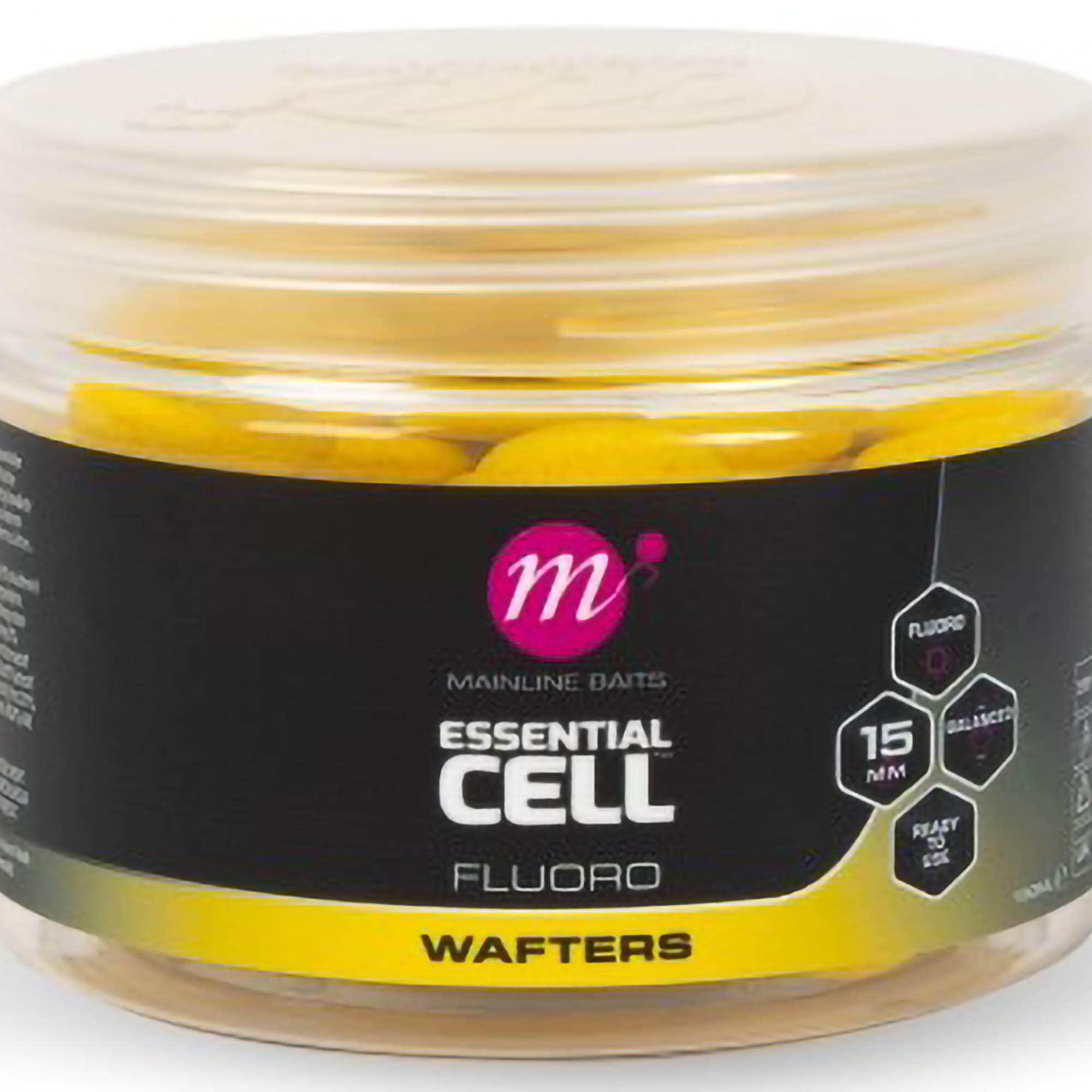 Przynęta Kulki Mainline Essential Cell Fluoro Wafters 13Mm Yellow