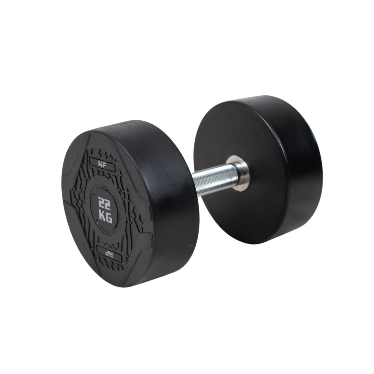 Hantle okrągłe - Gumowe 1 szt. 22 kg