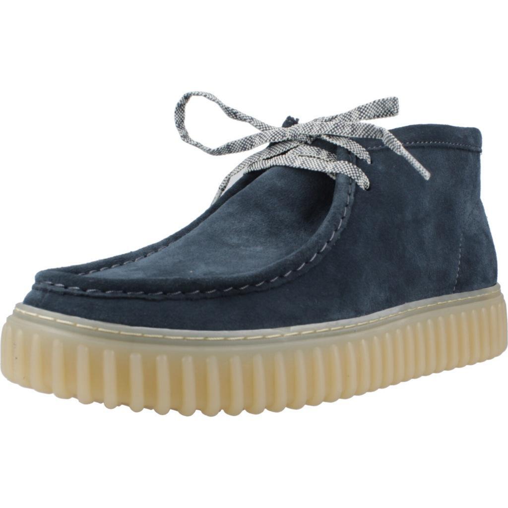 Buty CLARKS TORHILL HI Niebieski