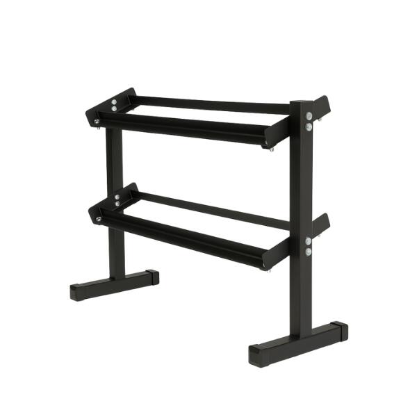 Stojak na hantle 2-poziomowy Compact UNDERFIT regulowana szerokość 350 kg