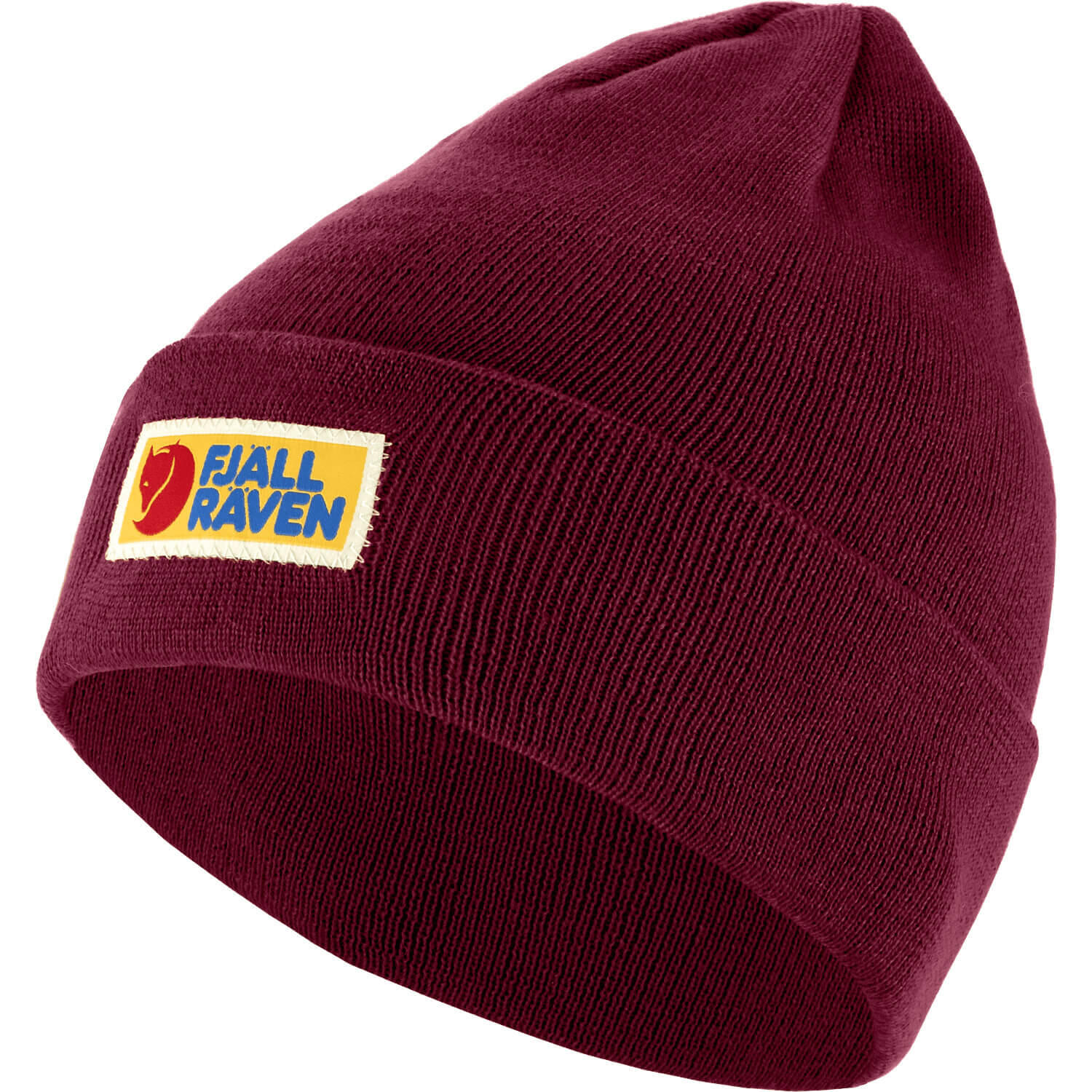 Czapka zimowa Fjallraven Vardag Classic Beanie - bordeaux red