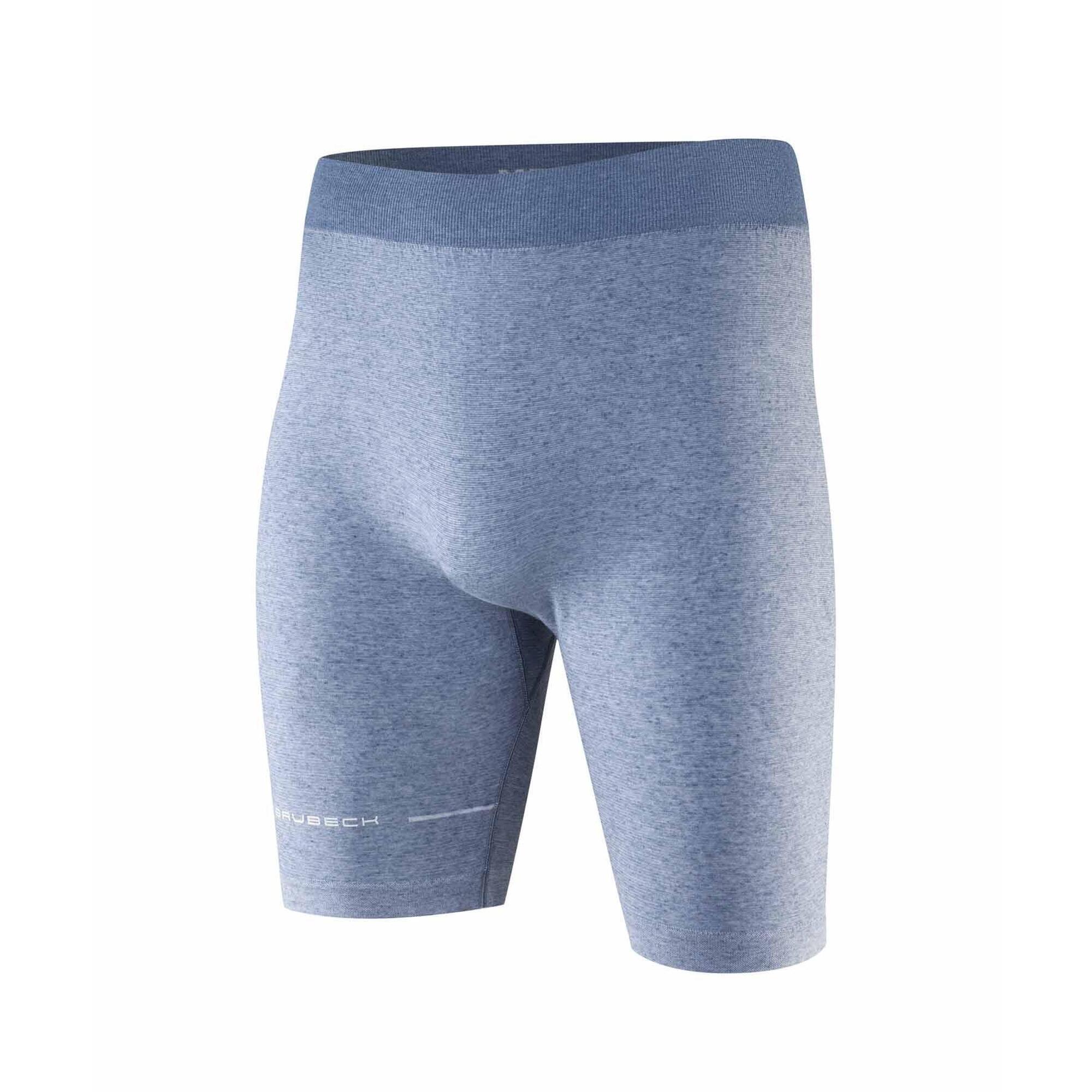 Spodenki męskie do spania z dodatkiem lnu Brubeck COMFORT NIGHT