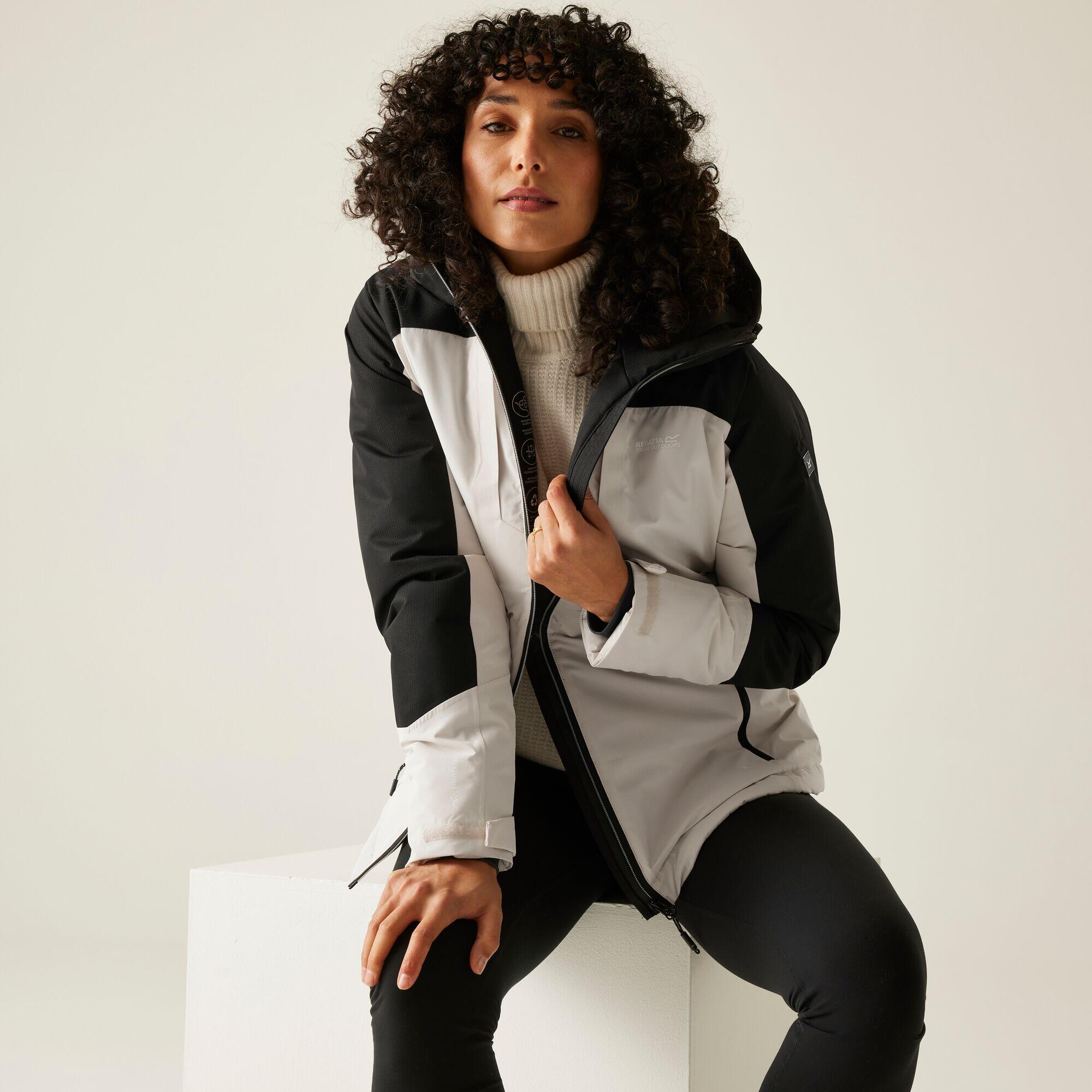 Kurtka damska przejściowa ocieplana przeciwdeszczowa Maldeine