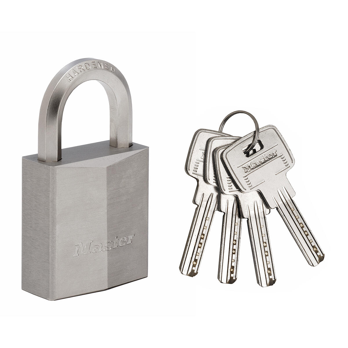 Kłódka morska na klucz Master Lock 1145PEURD, kolor szary, 7,1 x 4 x 2,1 cm