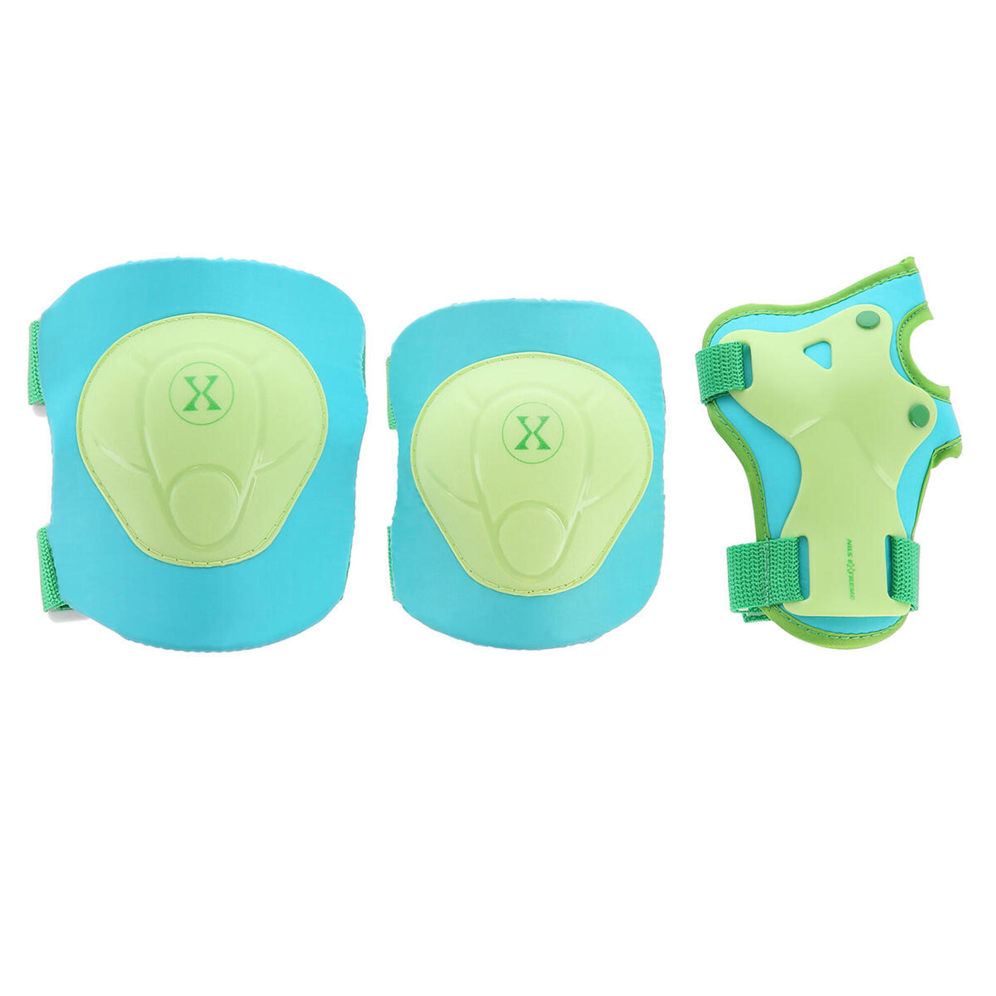 Zestaw ochraniaczy na rolki deskorolkę hulajnogę Nils Extreme H704