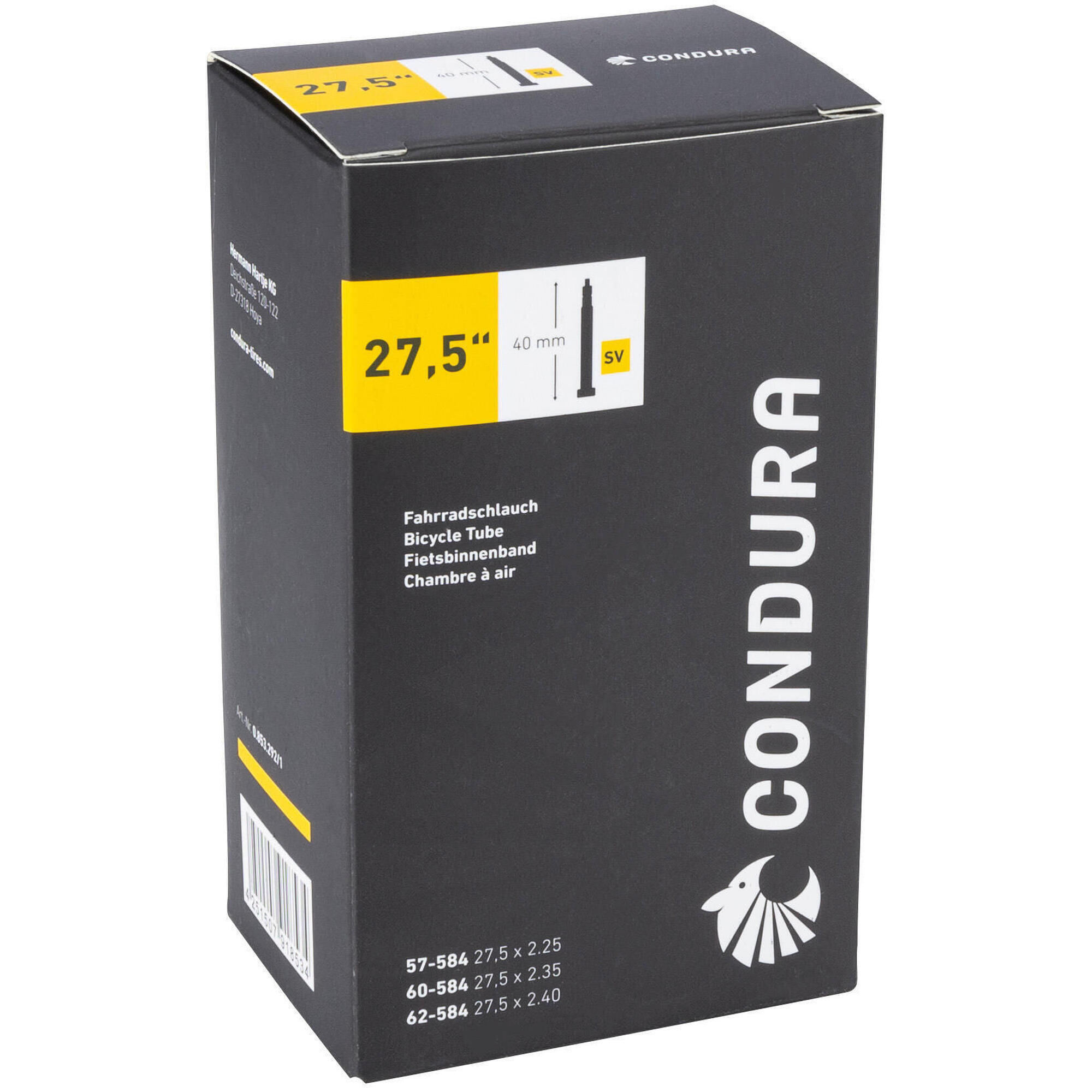 Opona wewnętrzna Condura 27,5" sv40 57/62-584 do roweru