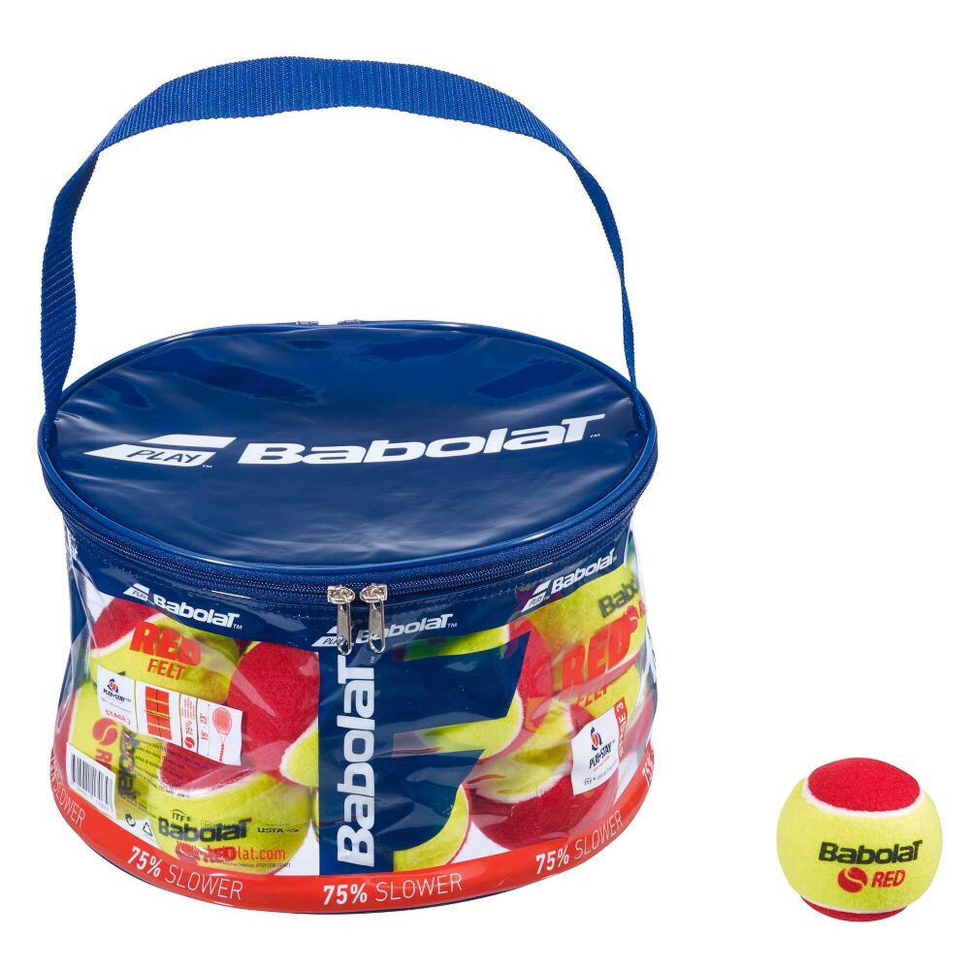 Piłki dziecięce Babolat Red Felt (24 szt.)