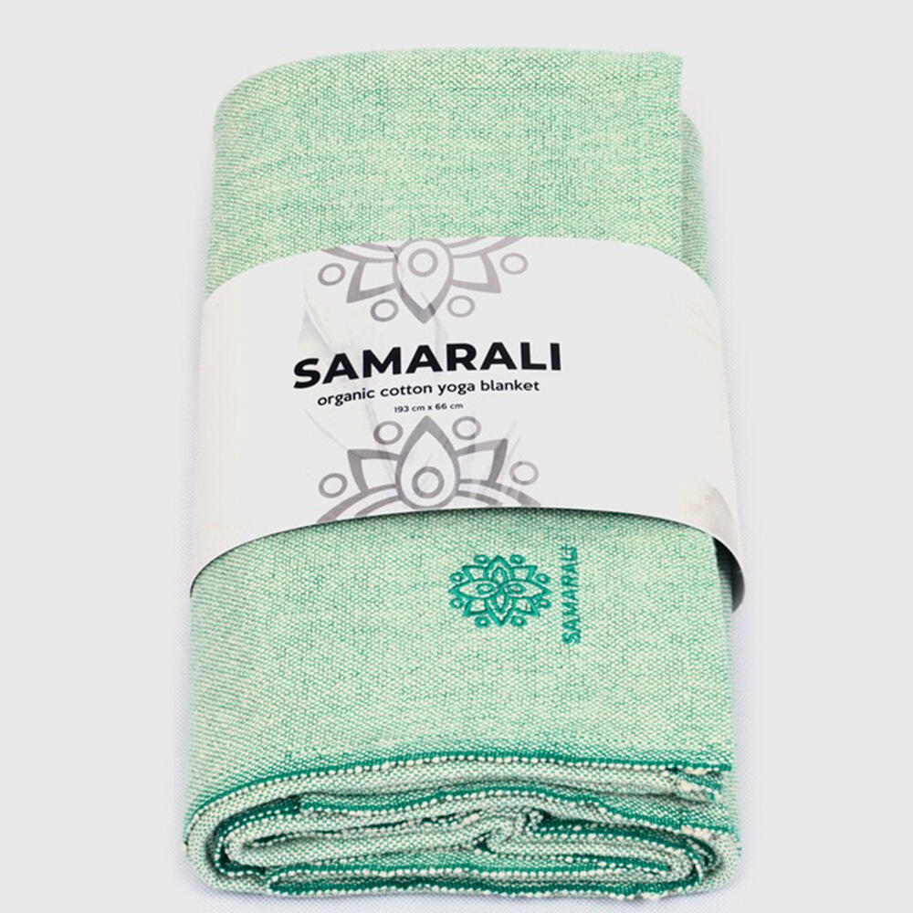 Samarali Koc do jogi z bawełny organicznej – 200 x 150 cm