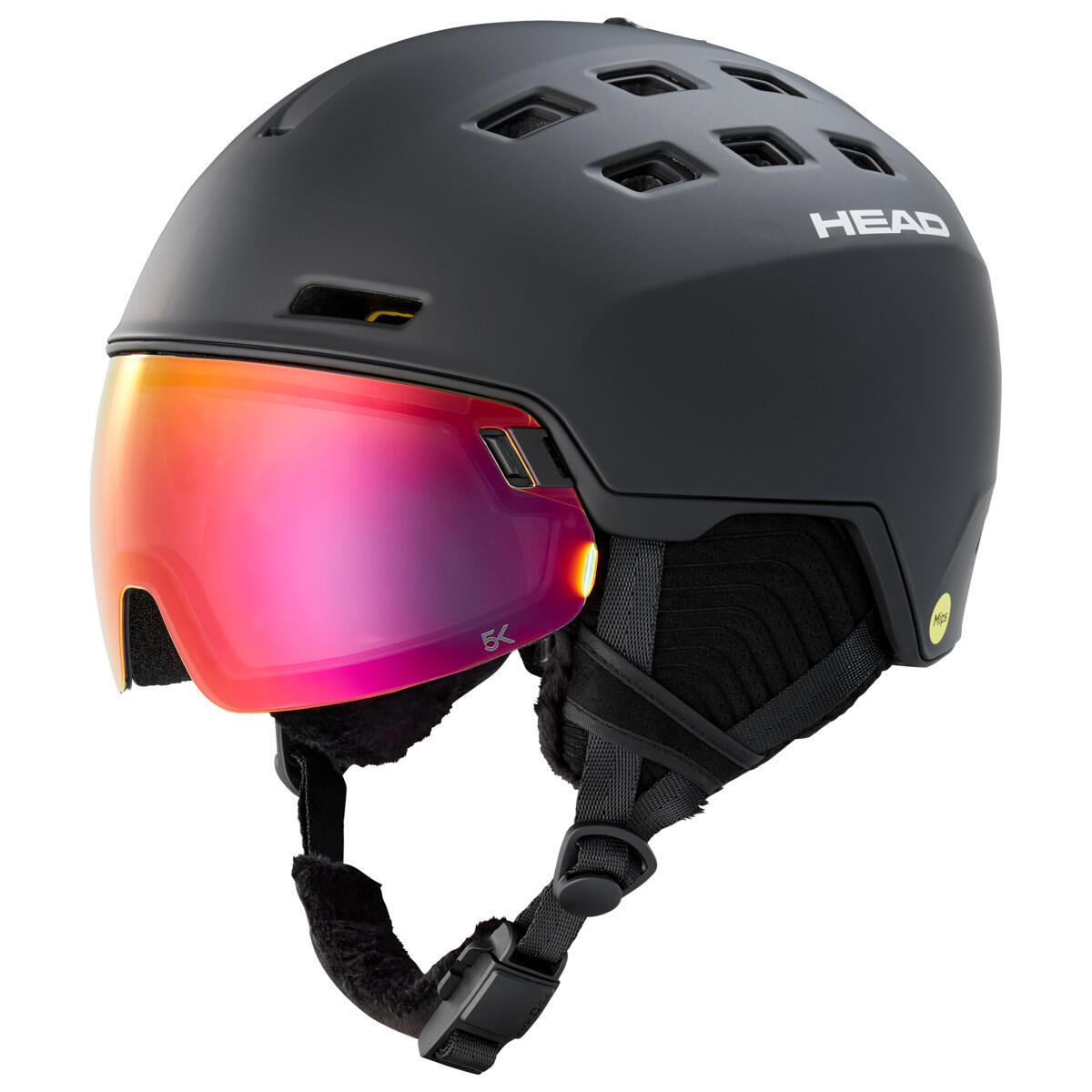 Kask HEAD Radar 5K Mips Black 2026 60-63 cm