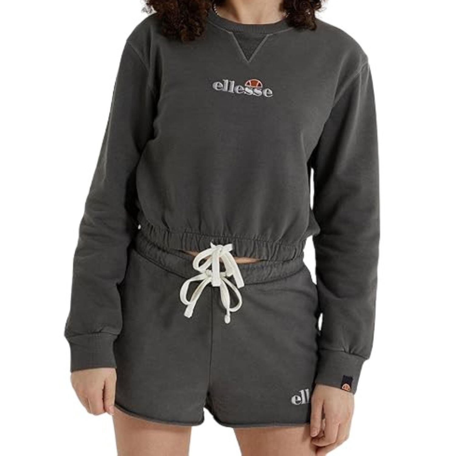 Bluza treningowa damska Ellesse Popsy Cropped bawełniana