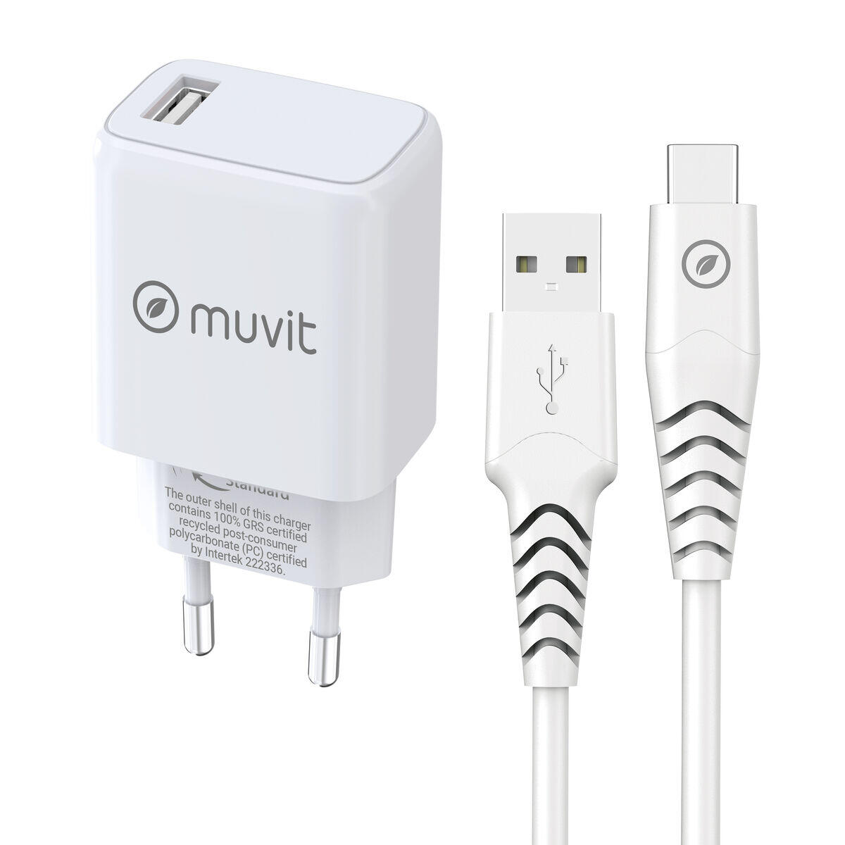 Ładowarka Ścienna MUVIT MCPAK0002 Biały