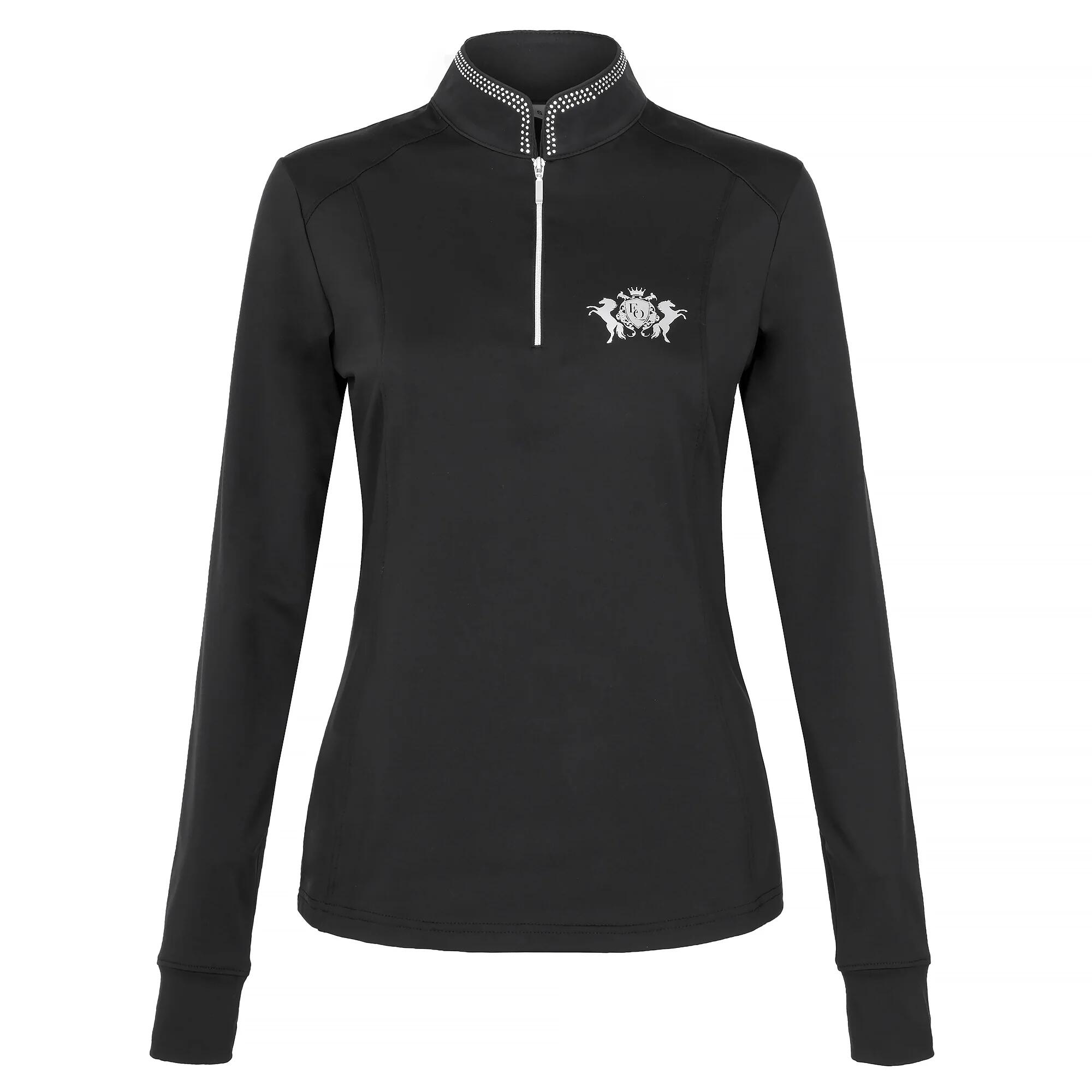 Koszulka jeździecka damska EQUESTRIAN QUEEN Mackenzie2.0 25AW długi rękaw