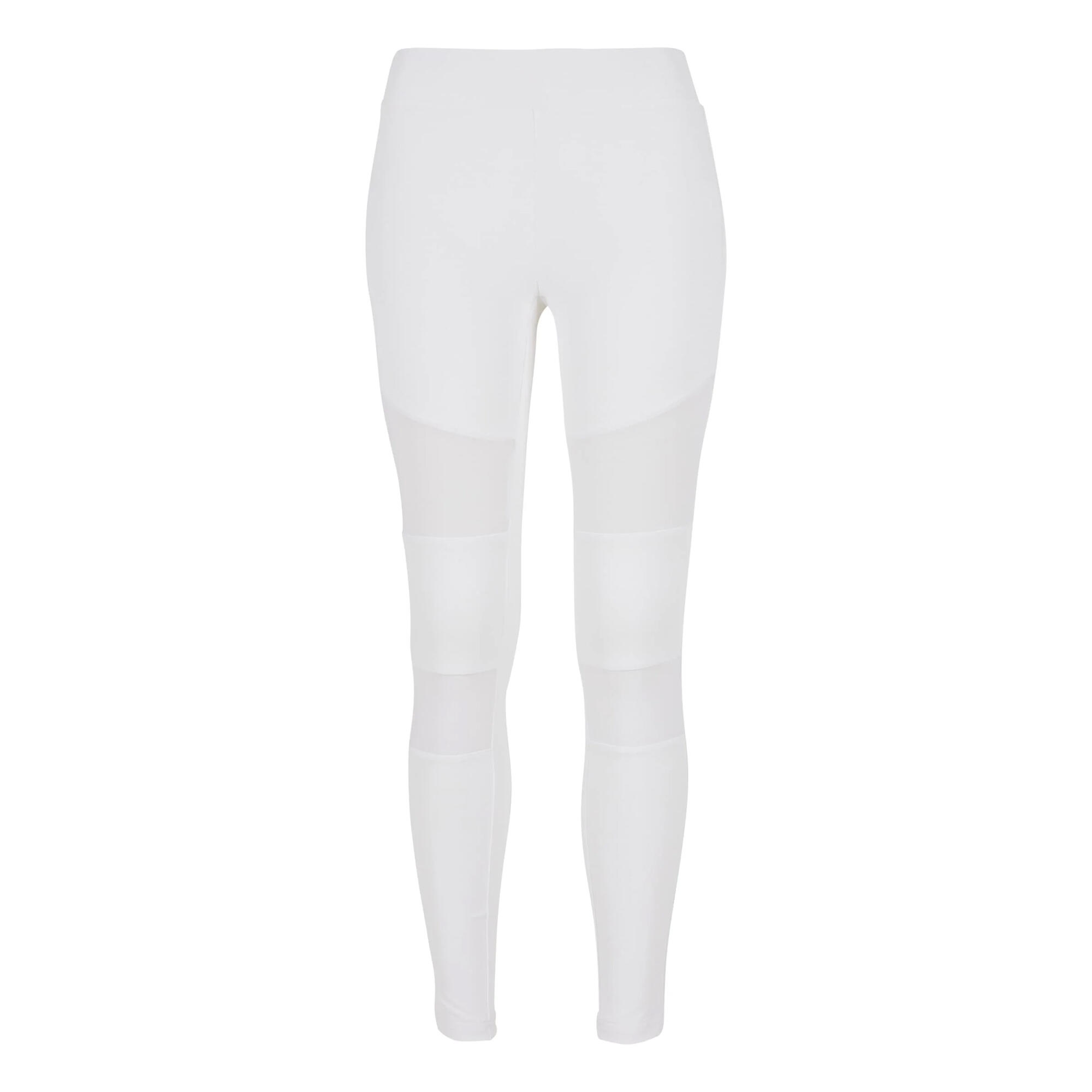 Legginsy Damskie Tkanina Techniczna Siatkowe