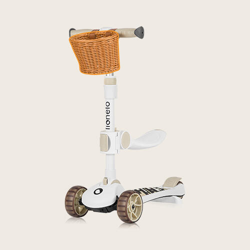 Hulajnoga Lionelo Franky Beżowa