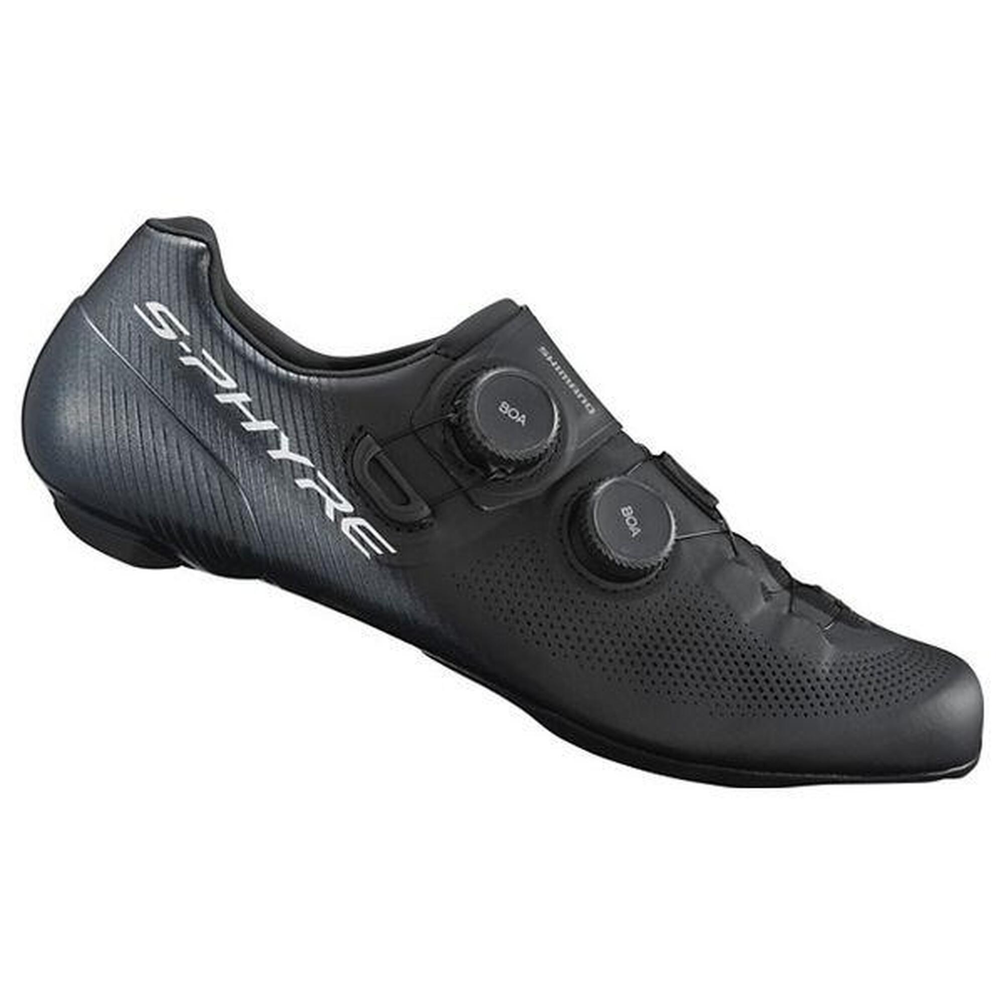 Buty rowerowe szosowe RC903 S-PHYRE, czarne