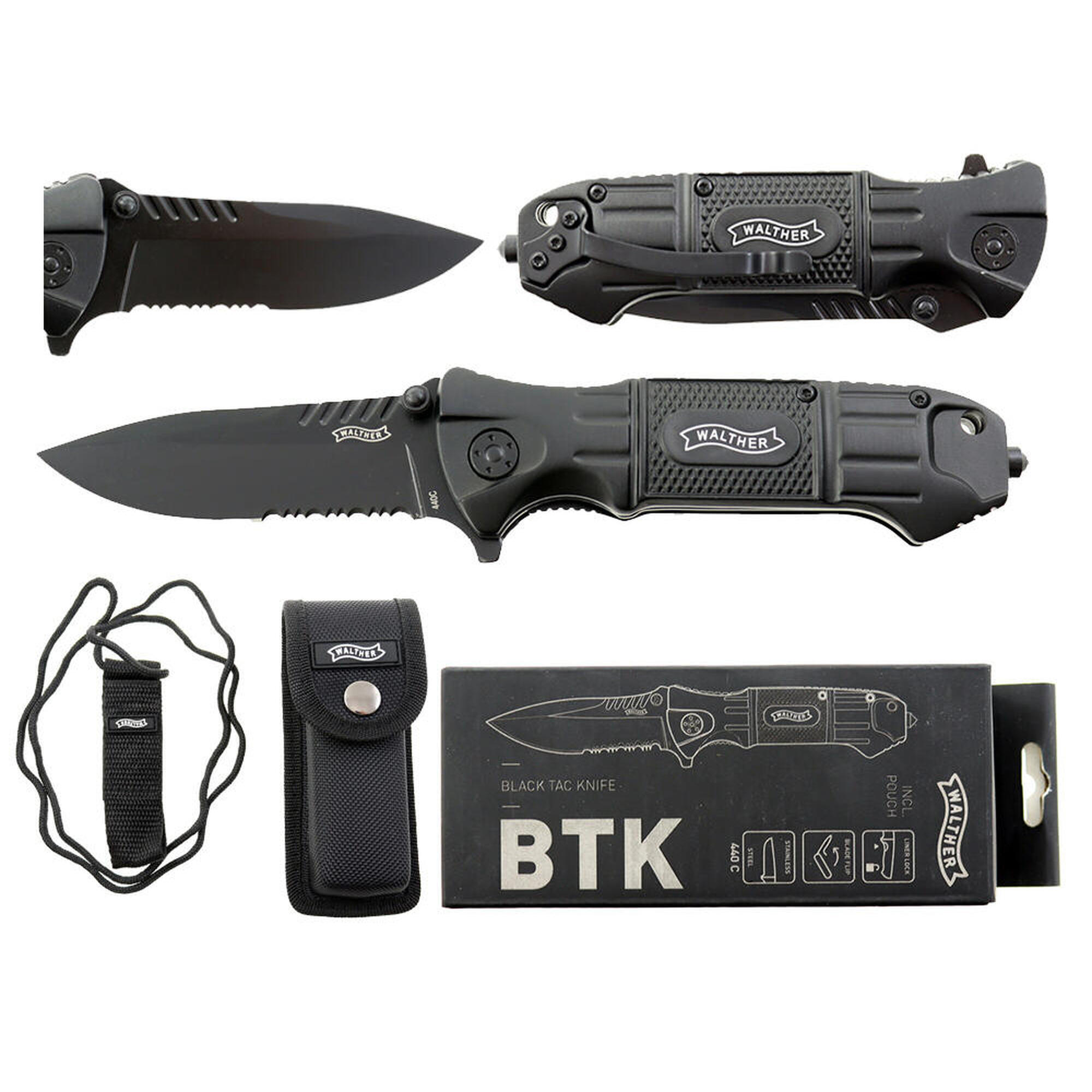 Nóż składany Black Tac Knife