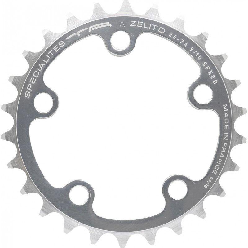Triple road chainring inside specialities t.a. 5bra zelito 7075 shimano 9-10v.