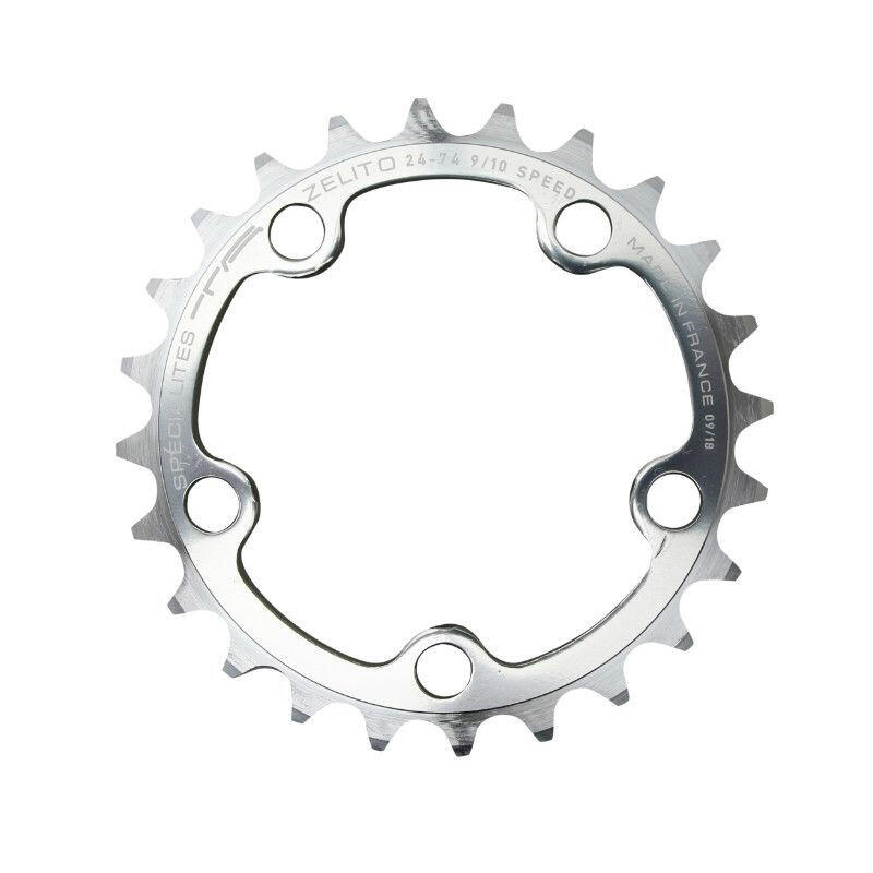 Triple road chainring inside specialities t.a. 5bra zelito 7075 shimano 9-10v.