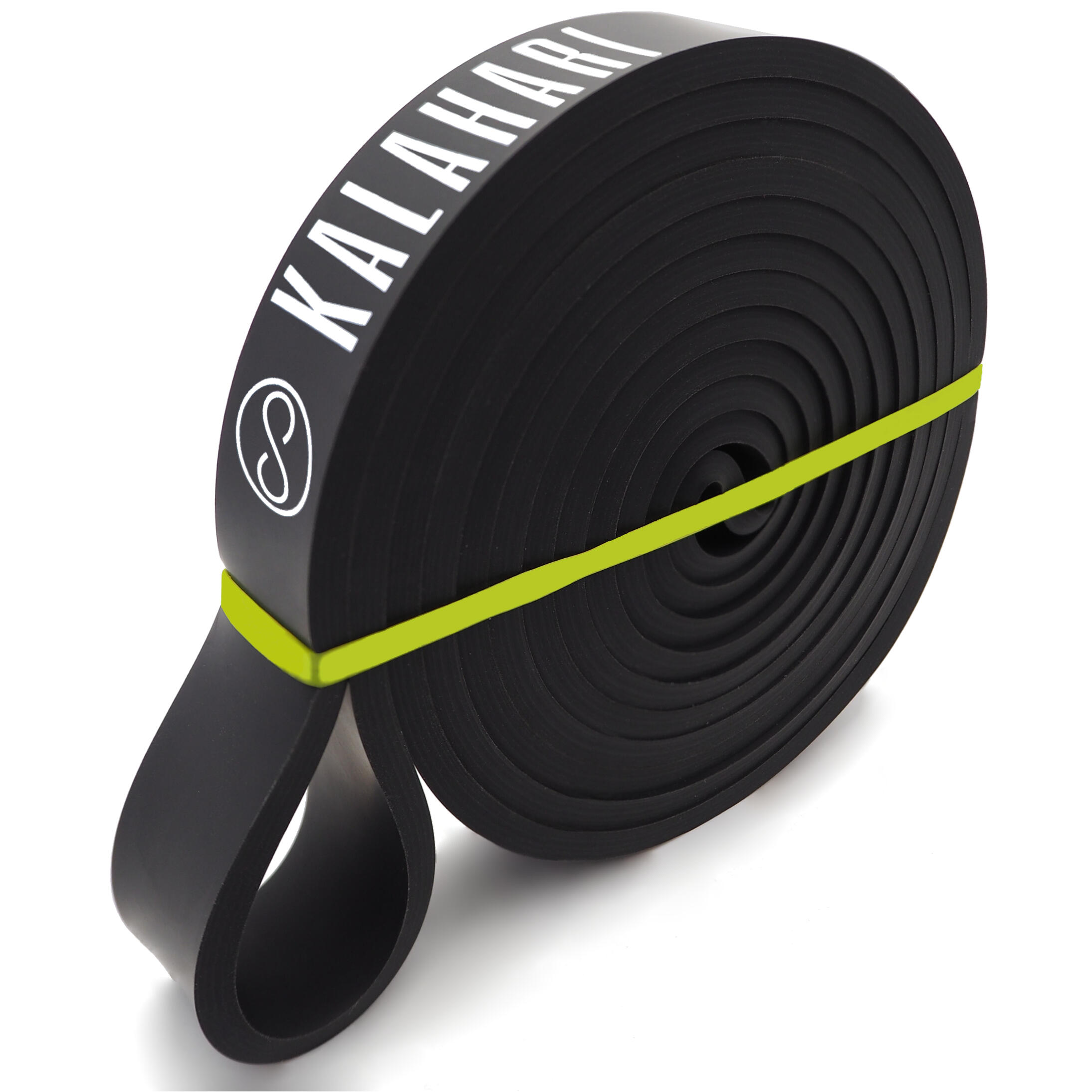 Czarna taśma oporowa od 10 do 30 kg – Guma fitness do treningu i podciągania