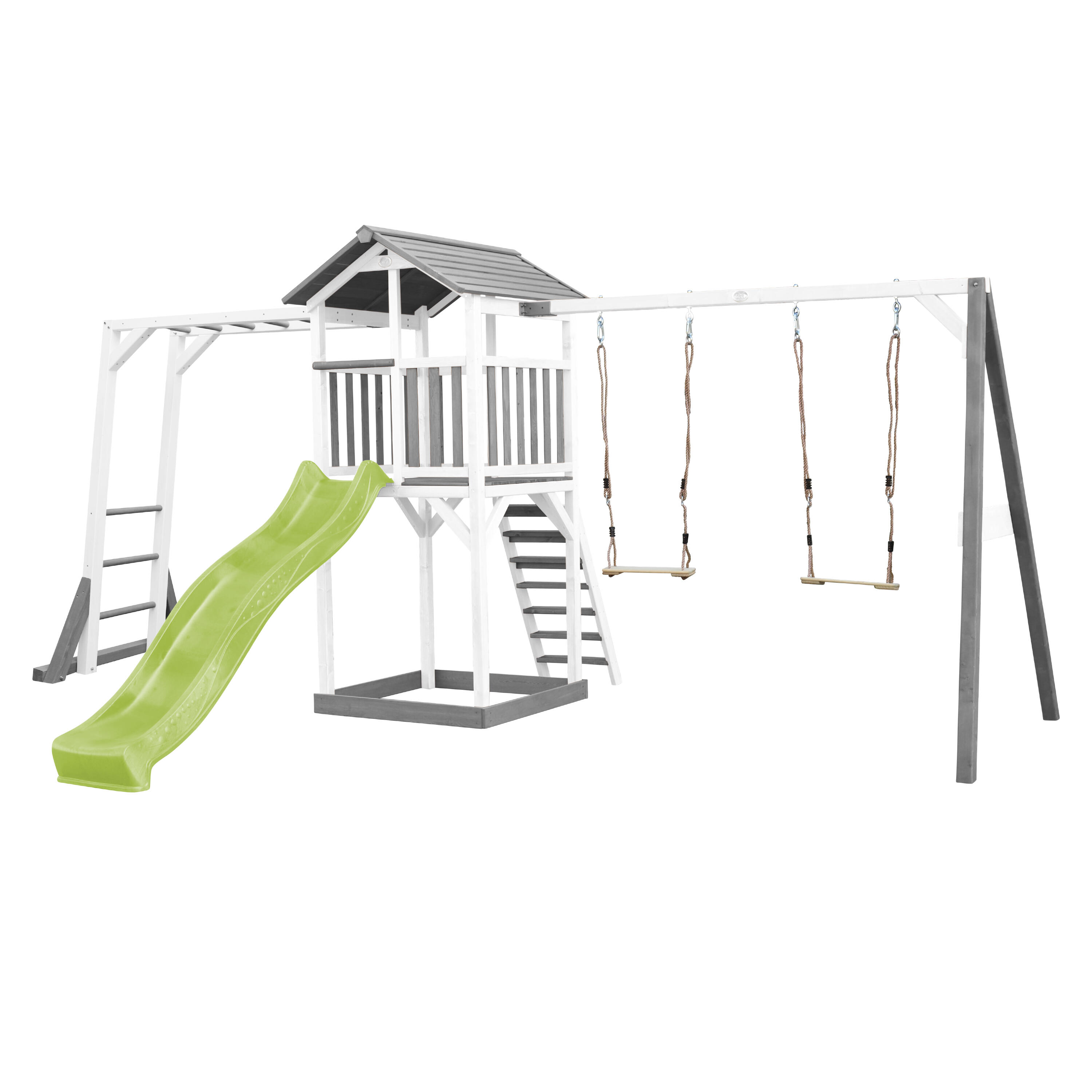 Plac zabaw AXI Beach Tower, drabinka, 2 huśtawki