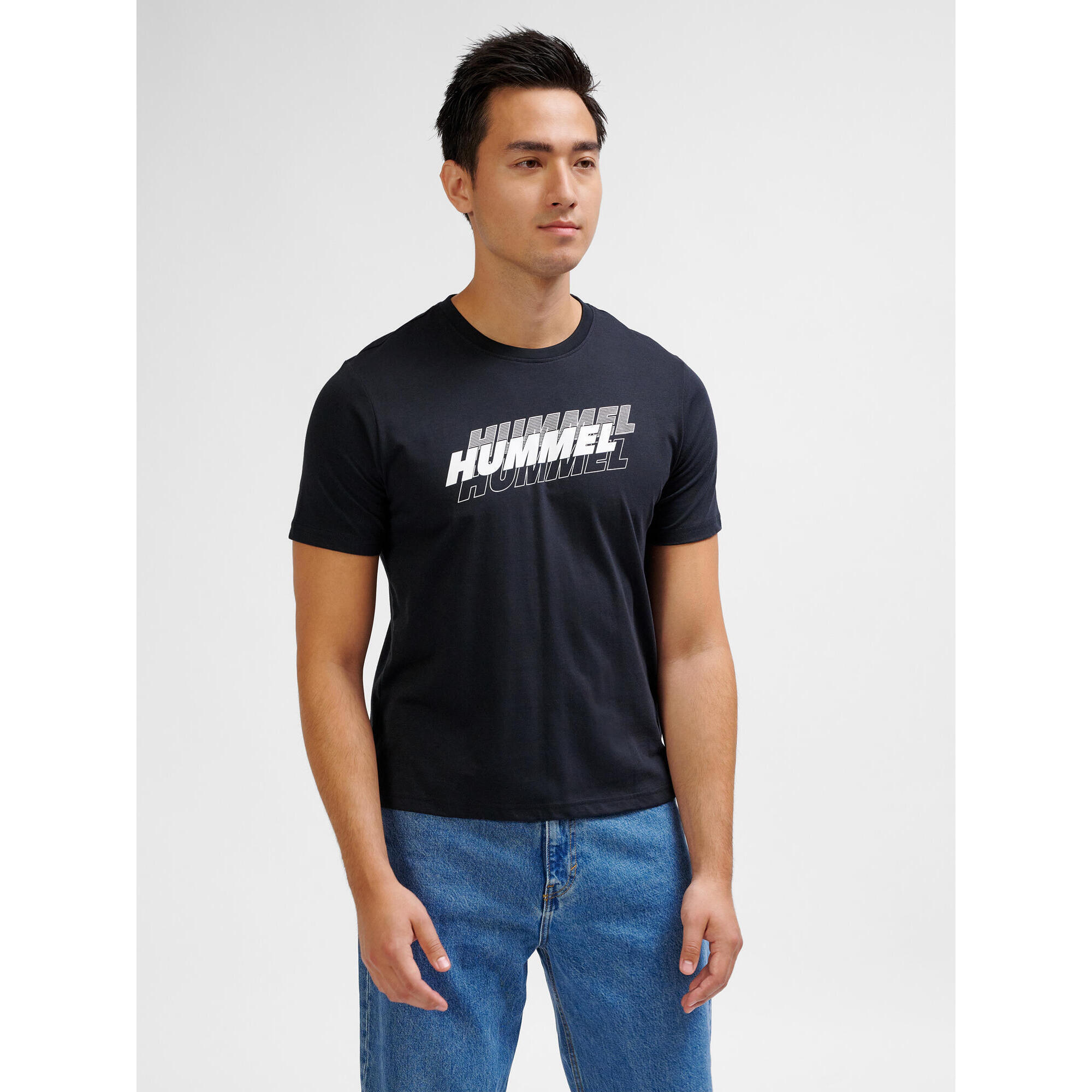 Koszulka z potrójnym logo Hummel Graphic