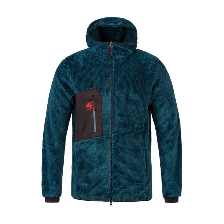 Polar z kapturem zapinany na zamek Rafiki Hulk