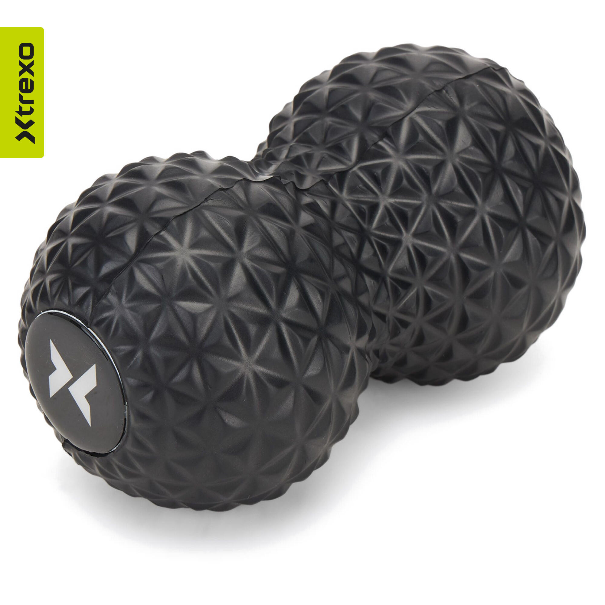 Podwójna piłka do masażu XTREXO TXO-B4Z075-BK