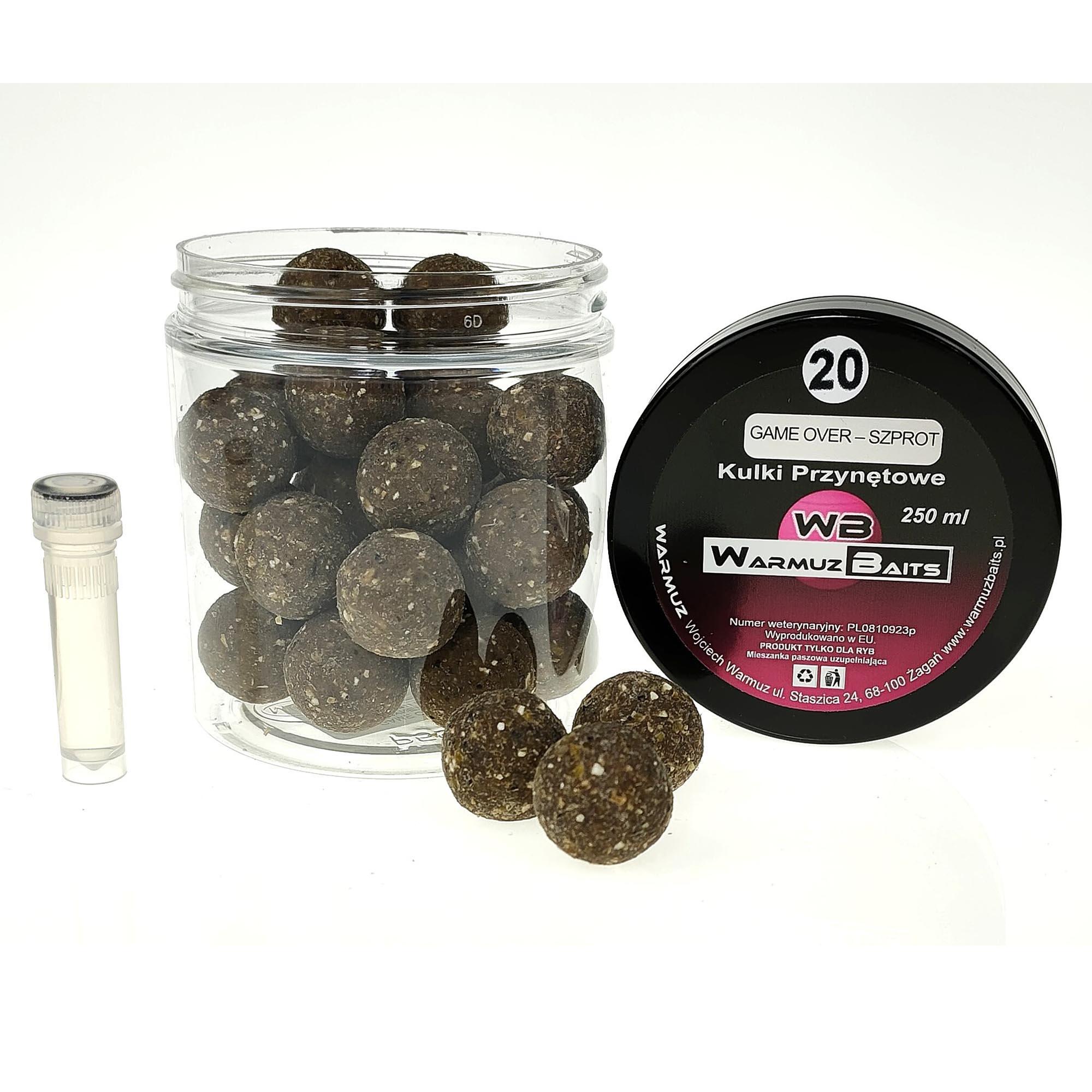 Przynęta Kulki Haczykowe Warmuz Baits Szprot 20 Mm