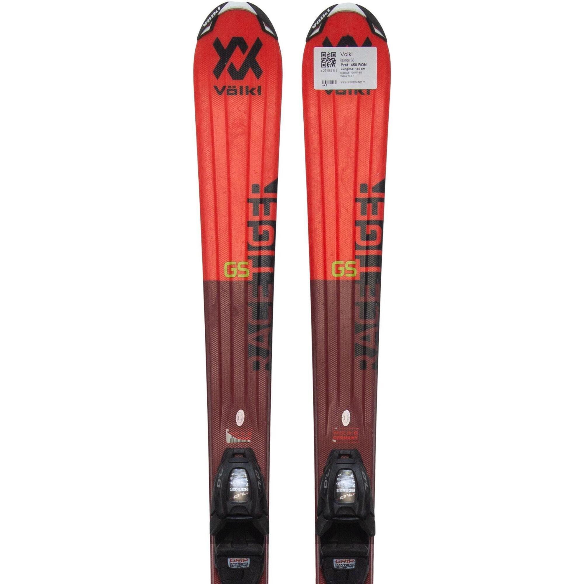 Second Life- Narty VOLKL Racetiger GS, 130 cm - Stan bardzo dobry