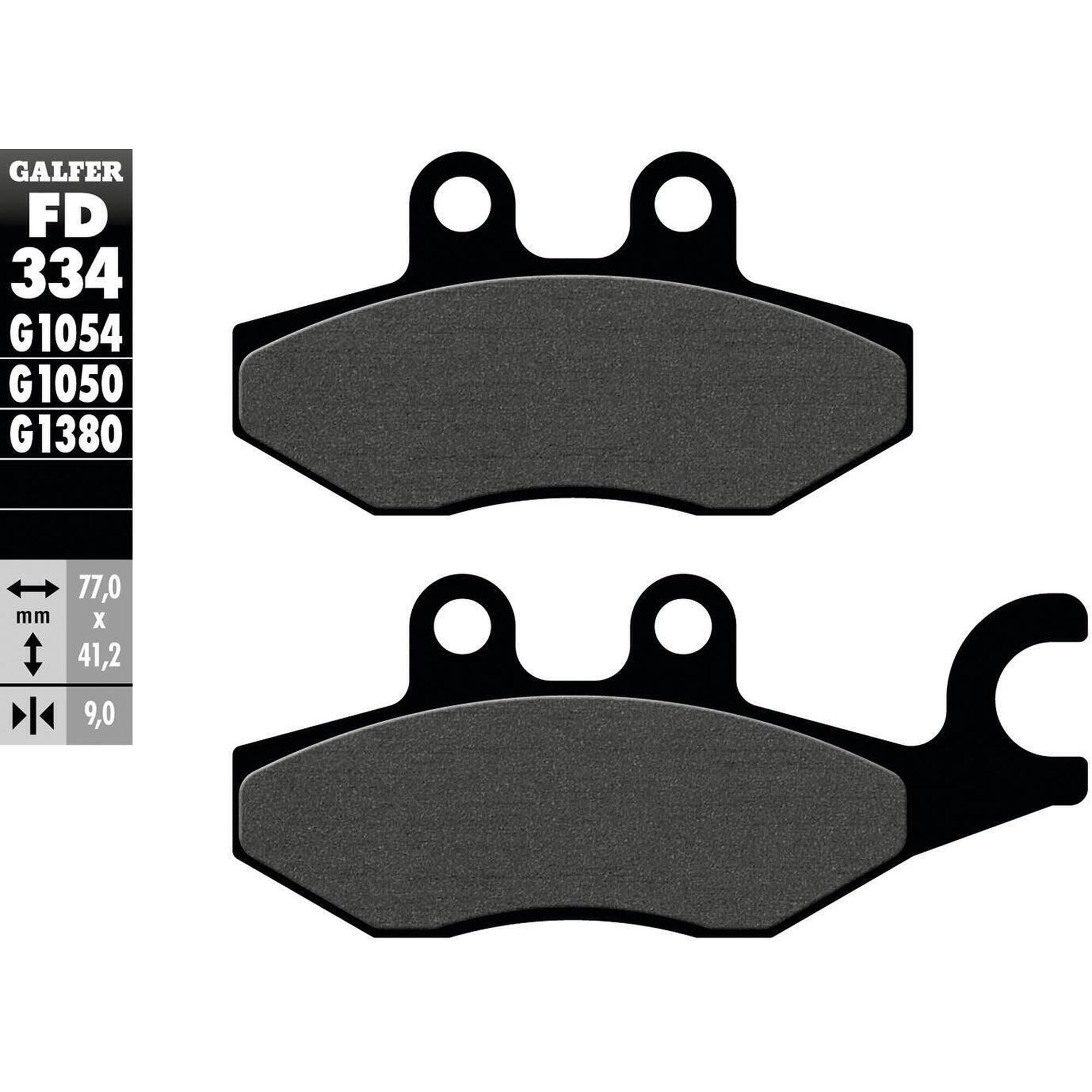 Klocki hamulcowe Galfer FD334 G1054 - Organiczne Standard