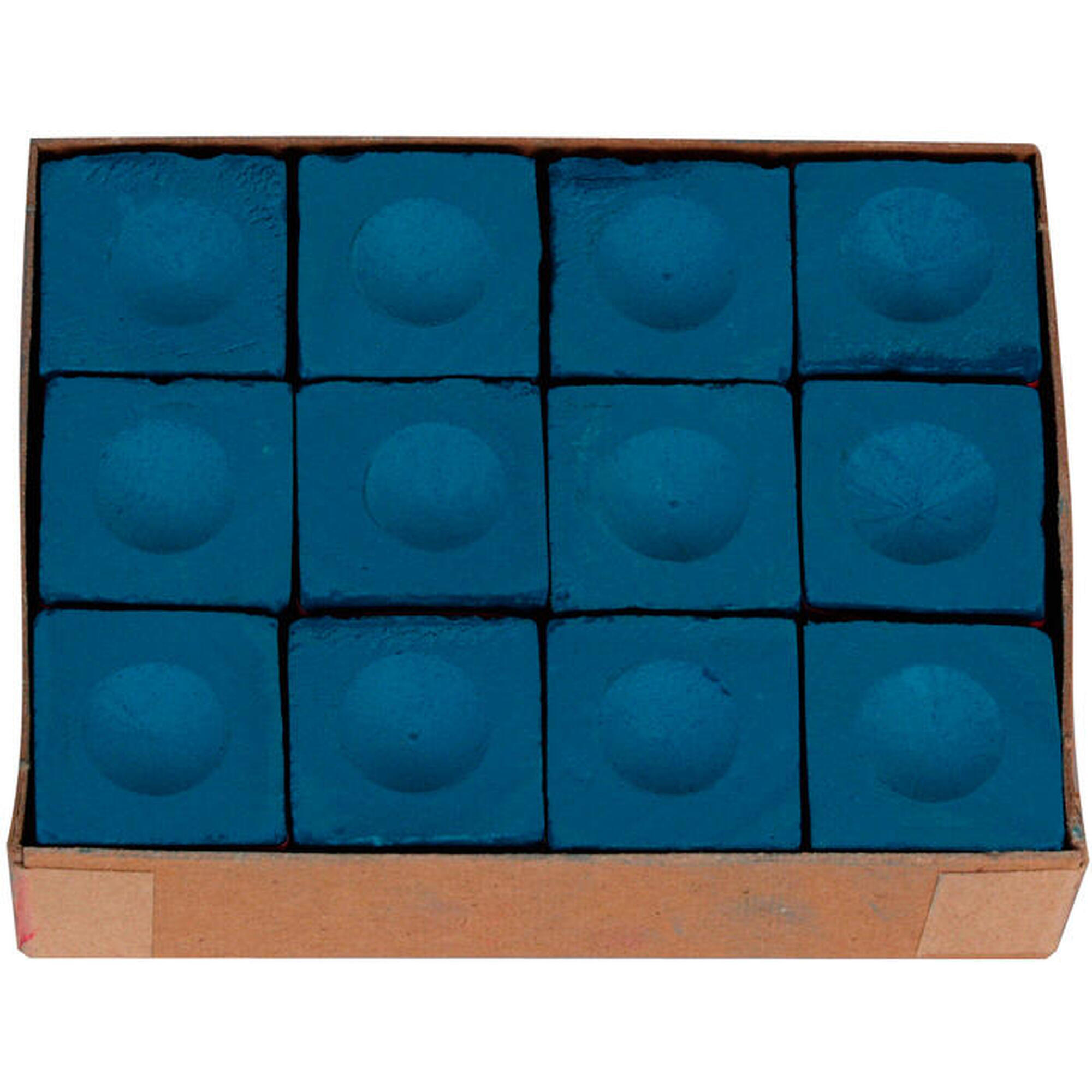 Kreda trójkątna tuzin niebieska