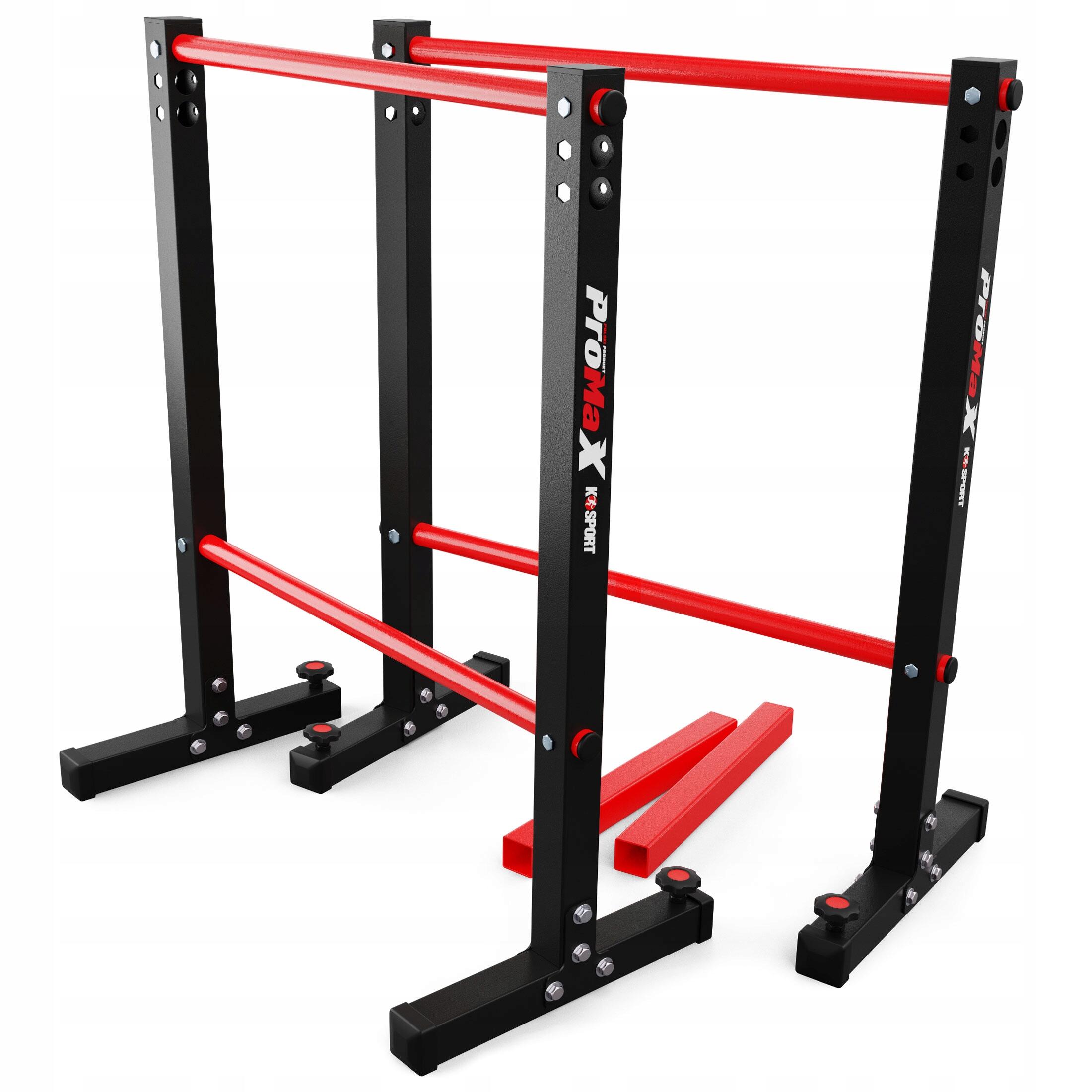 Poręcze stacjonarne UCHWYT DO POMPEK DIPÓW CWICZEN K-sport KSH025