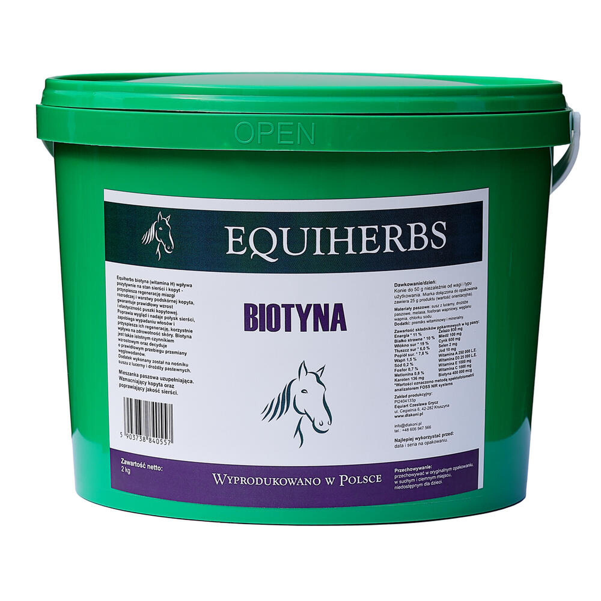Biotyna EQUIHERBS