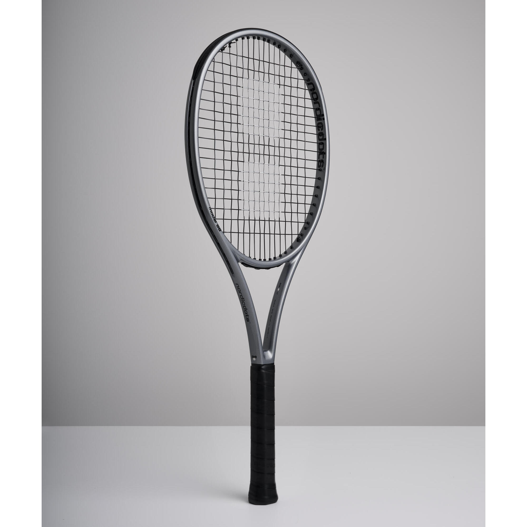 Rakieta tenisowa model 98 Pro - Stalowy połysk