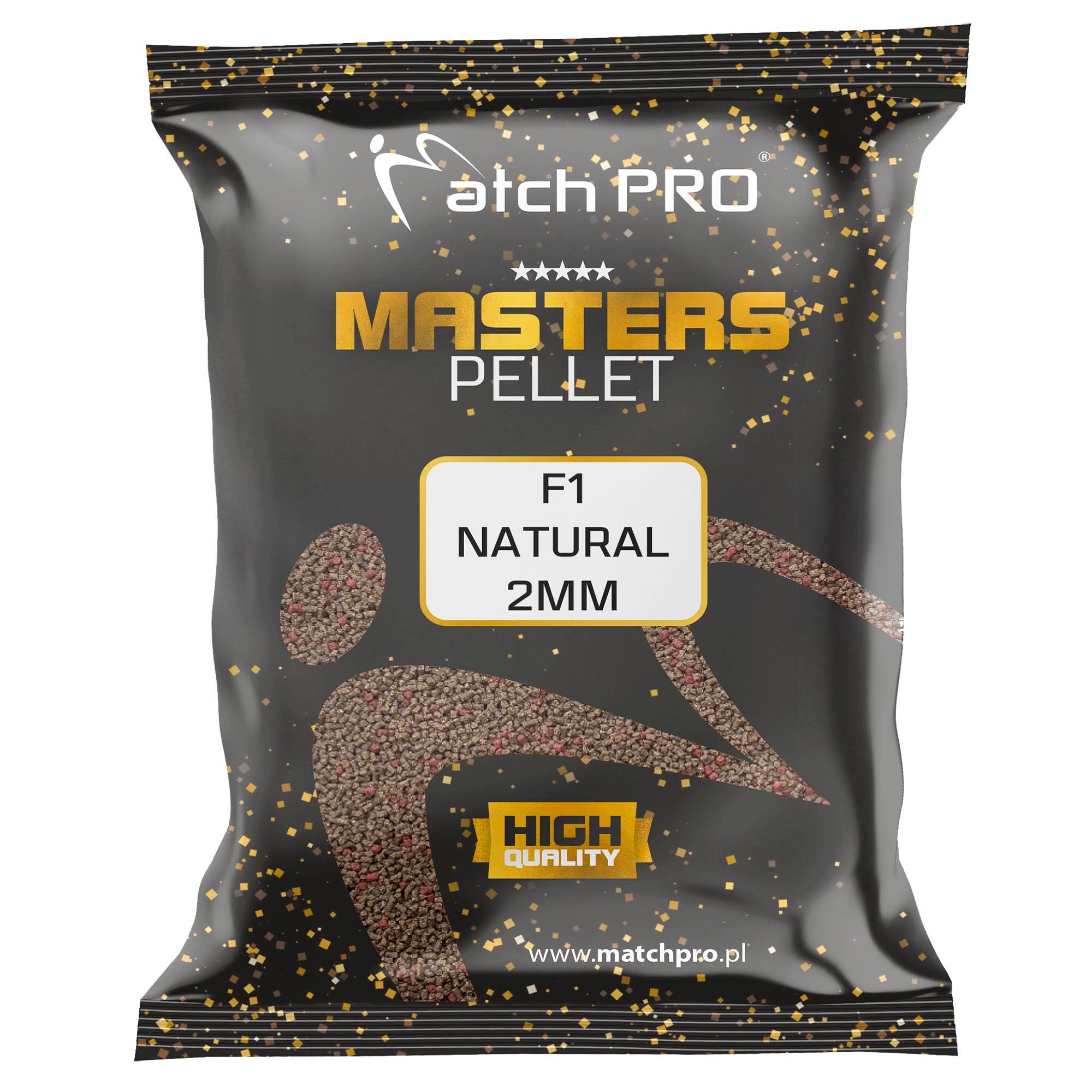 Pellet Zanętowy Matchpro Masters F1 Natural 2Mm 700G
