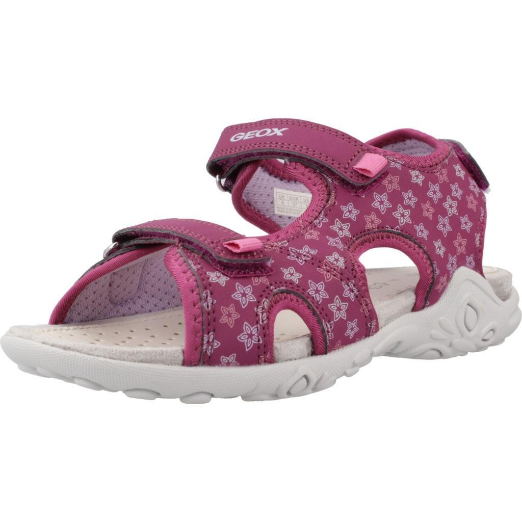Sandały GEOX J SANDAL WHINBERRY G Bordeaux