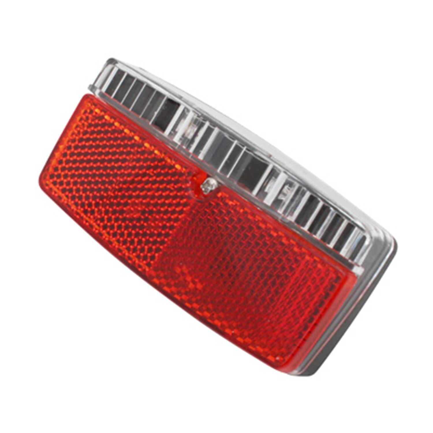 lampka rowerowa tylna dynamo na bagażniku 2 ledy P2R