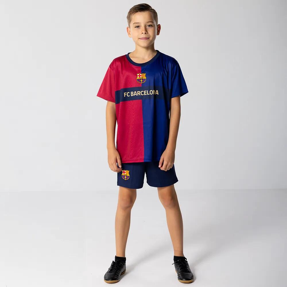 Strój piłkarski domowy dla dzieci FC Barcelona Home 24/25